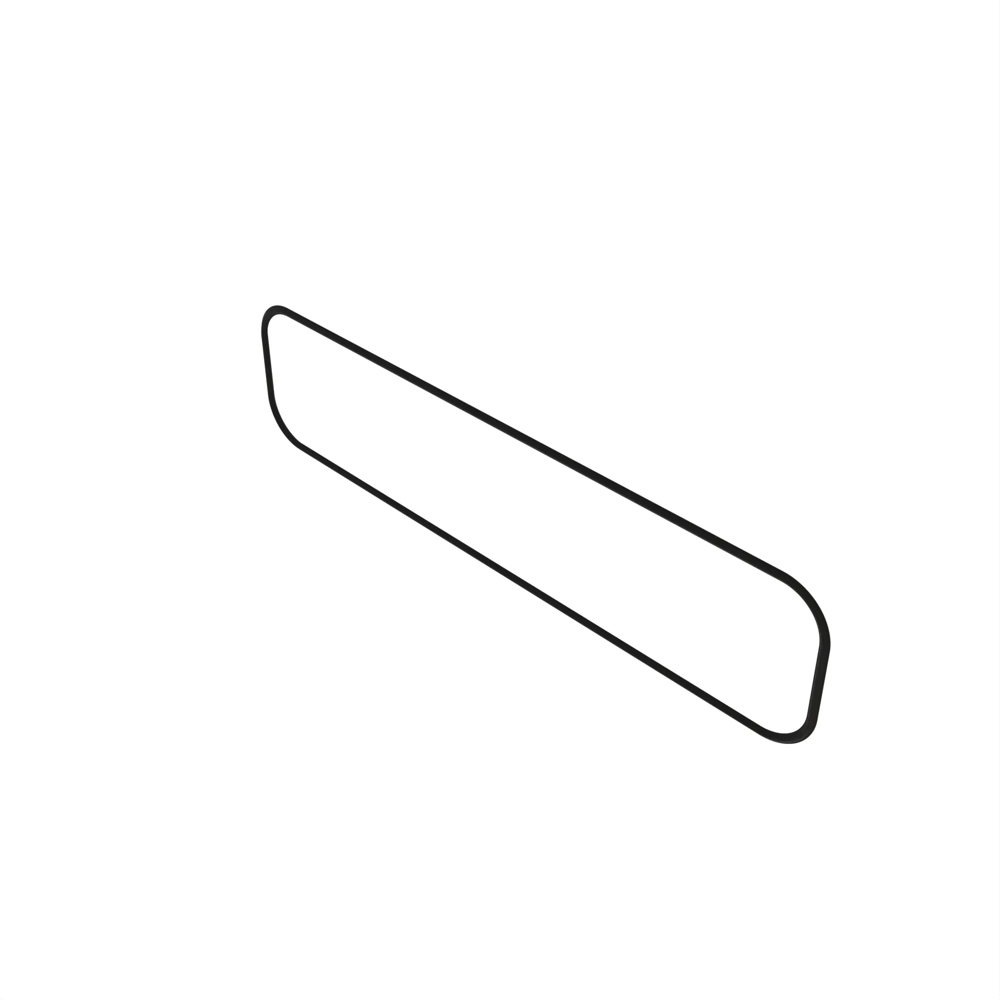 John Deere Cab Rear Lower Window Weatherstrip - R198149