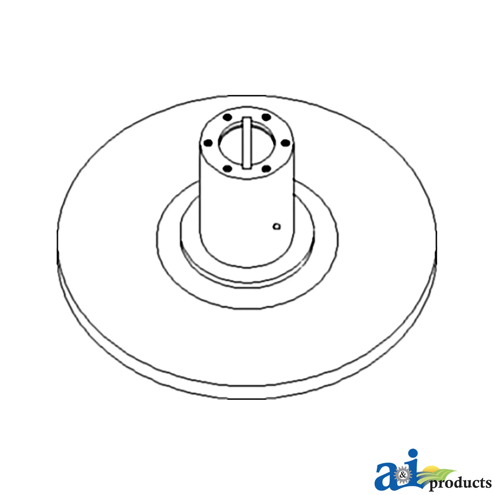 A&I Products Feeder House Inner Half Sheave - A-H201579