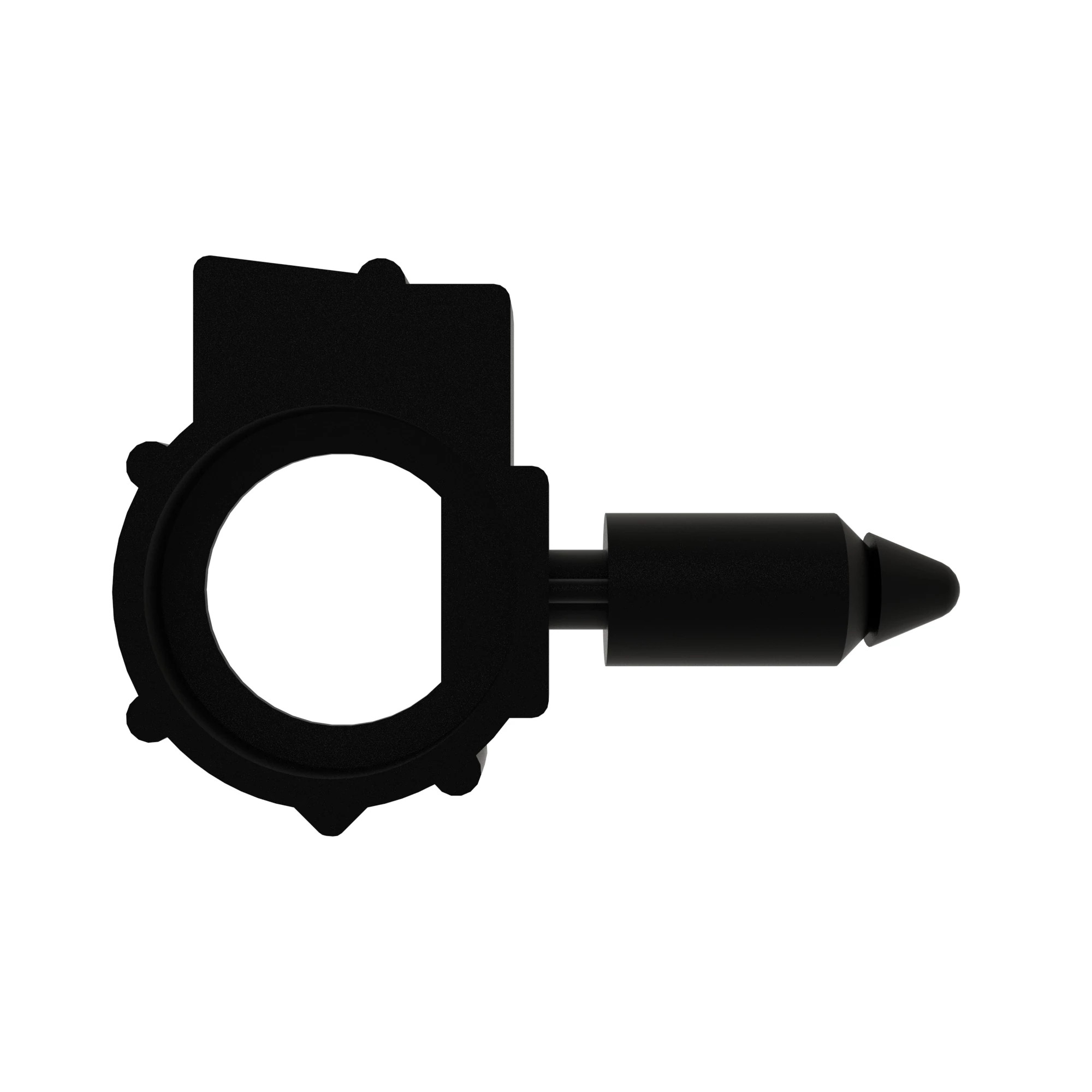 DELPHI-CONVOLUTED CONDUIT CLIP