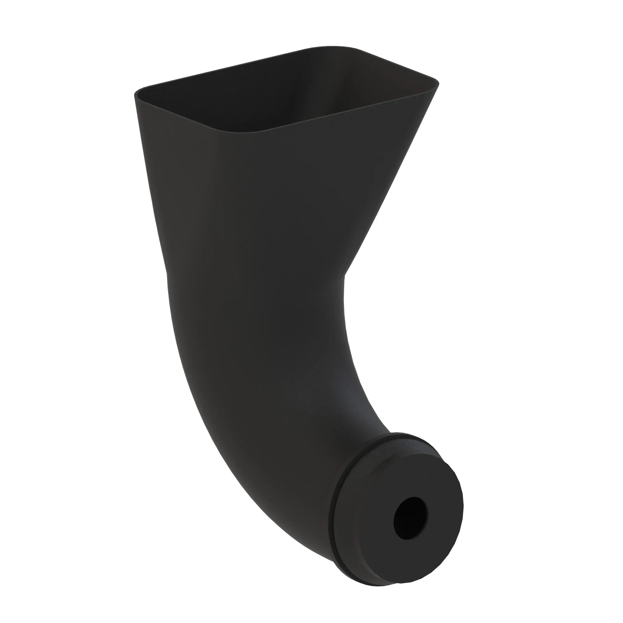 John Deere Conduit Elbow Fitting Round to Rectangular - T230554