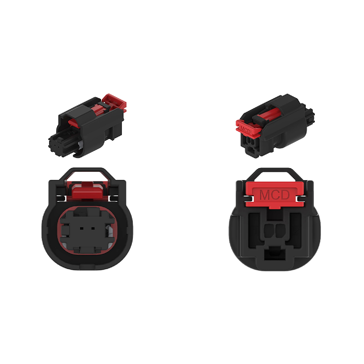 CONN MOLEX MINI50 2W FS BLK PLSTC