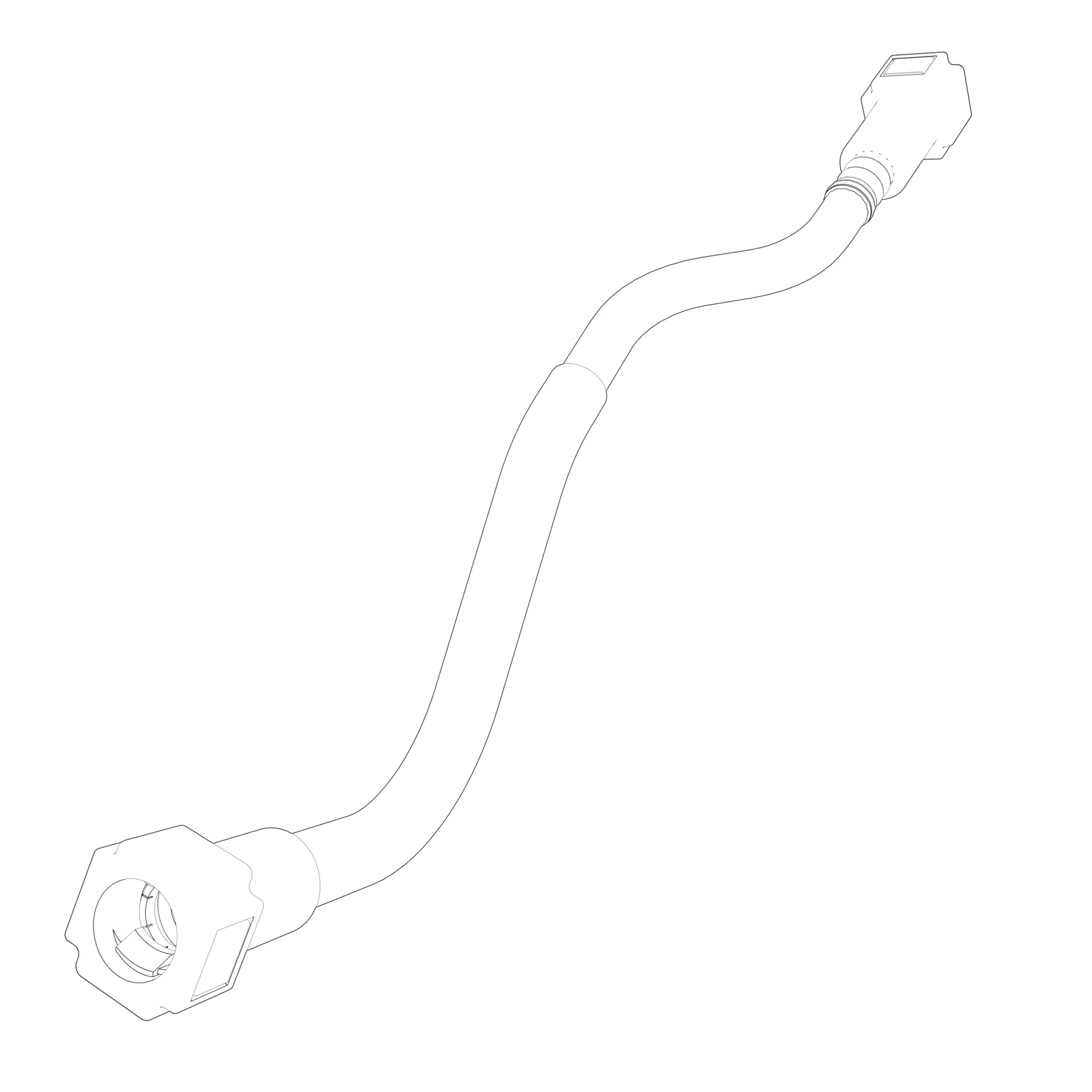 John Deere Fuel Line - AL225866