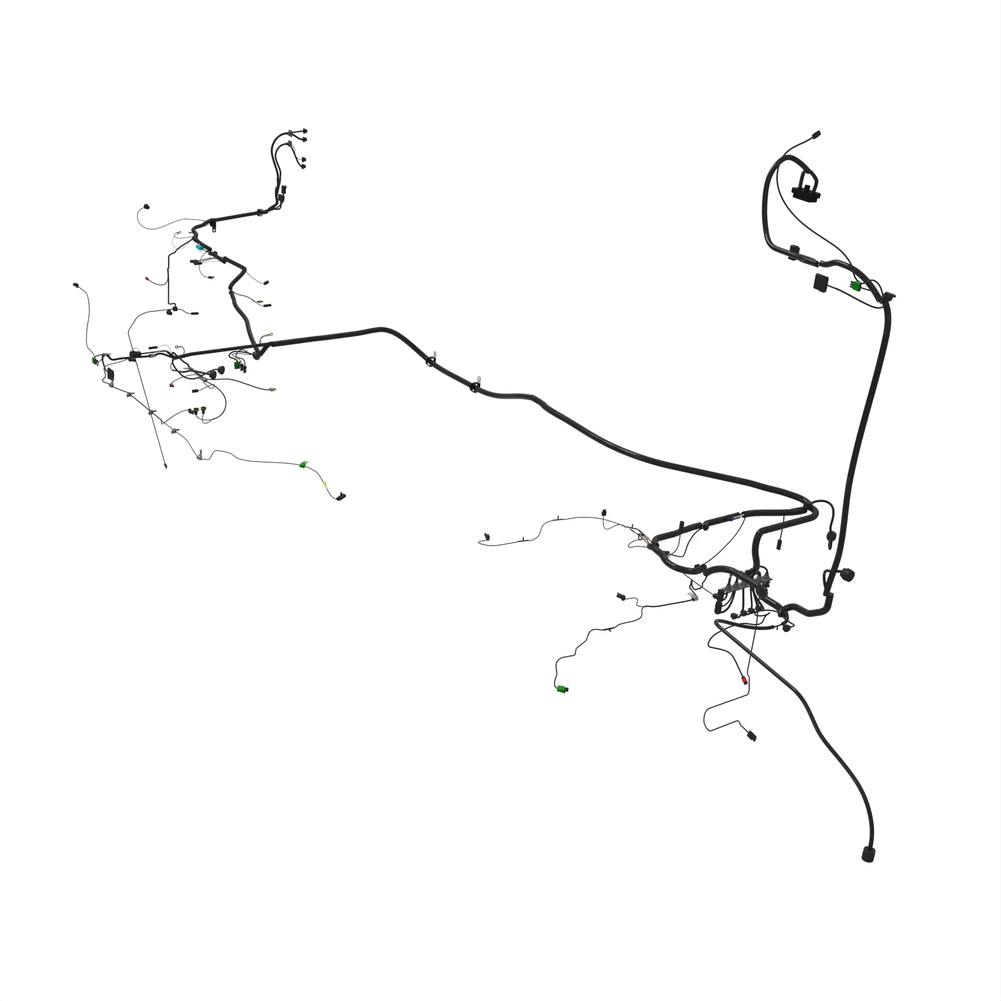 John Deere Main Wiring Harness, Left Side - AH222022