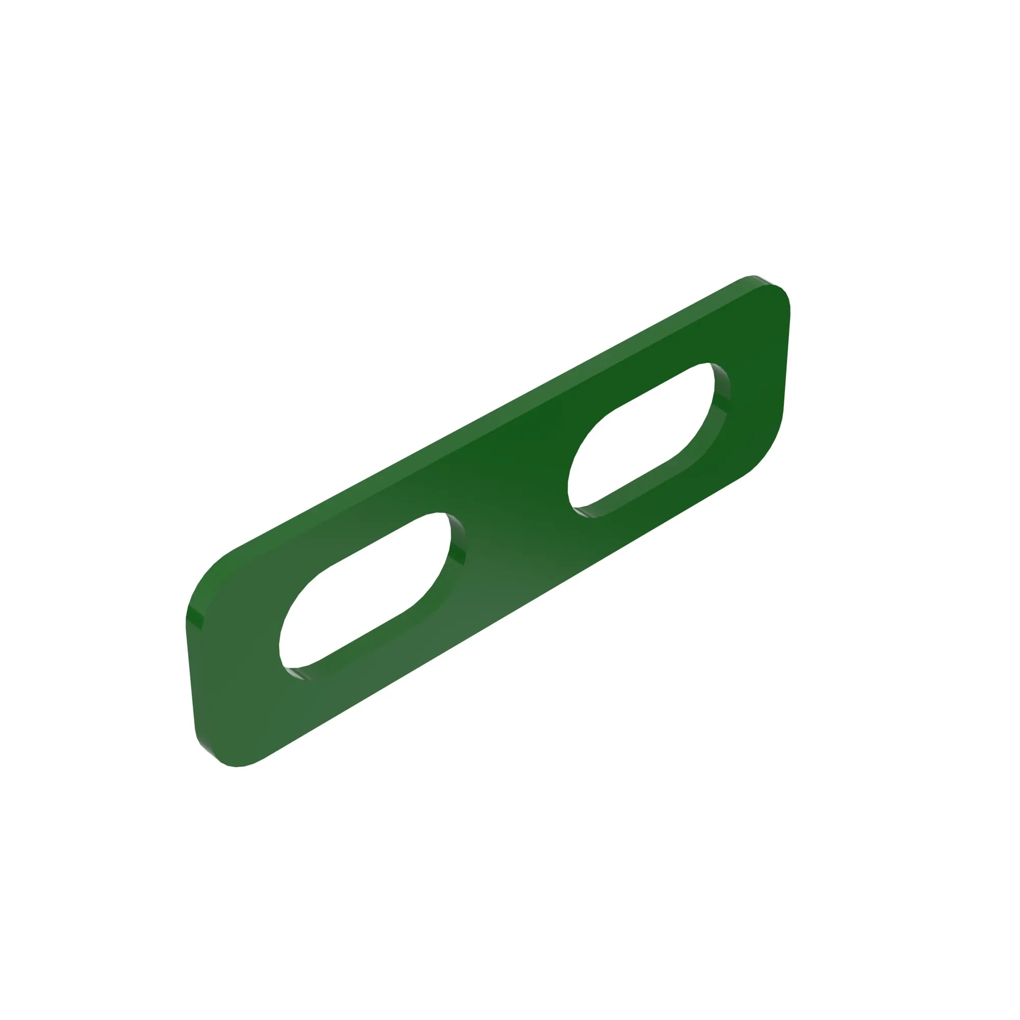 John Deere Cutting Platform Outer Narrow Shoe Plate - HXE182582