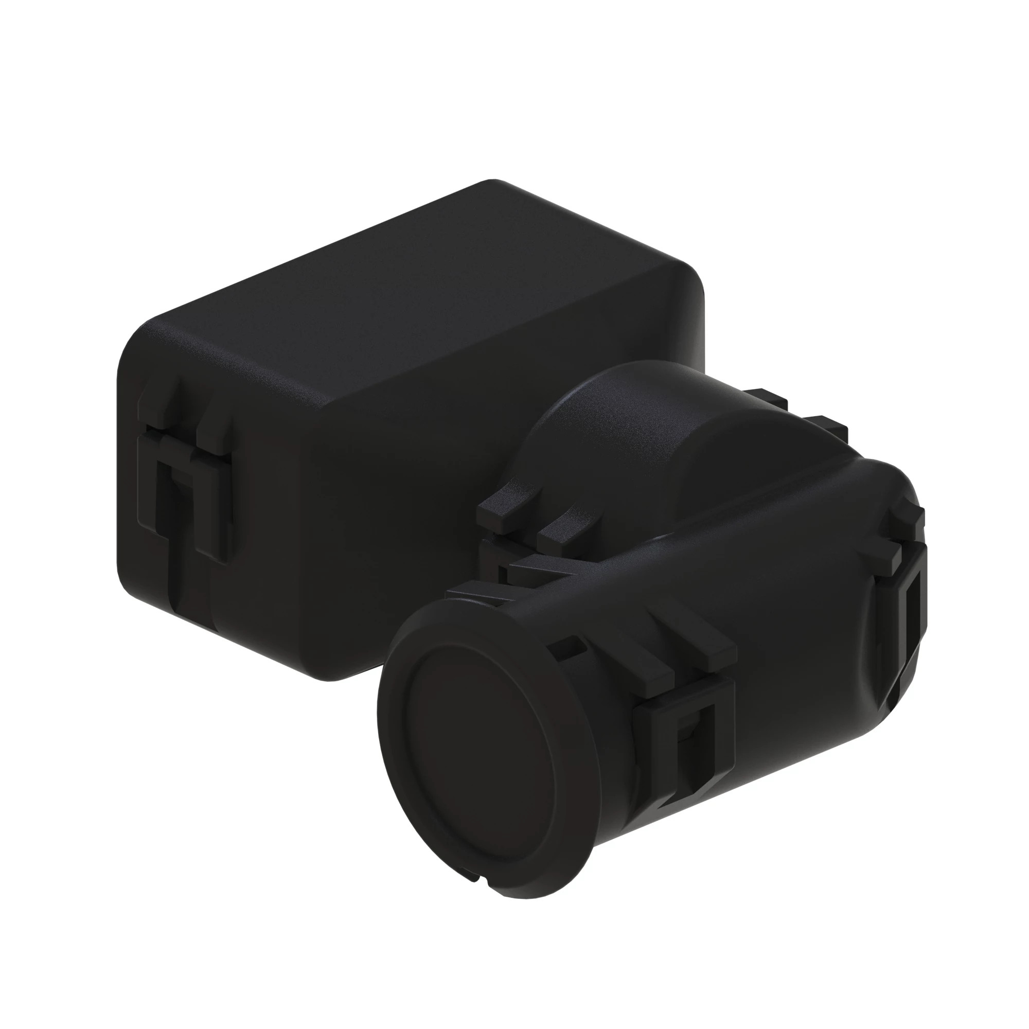 ACCY TYCO AS16 BACKSHELL BLK PLSTC