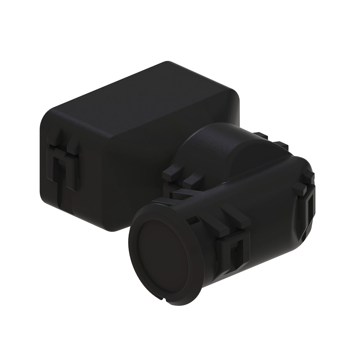 Accy Tyco AS16 Backshell Blk Plstc