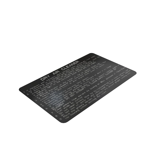 John Deere Dry Air Cleaner Label - R56902