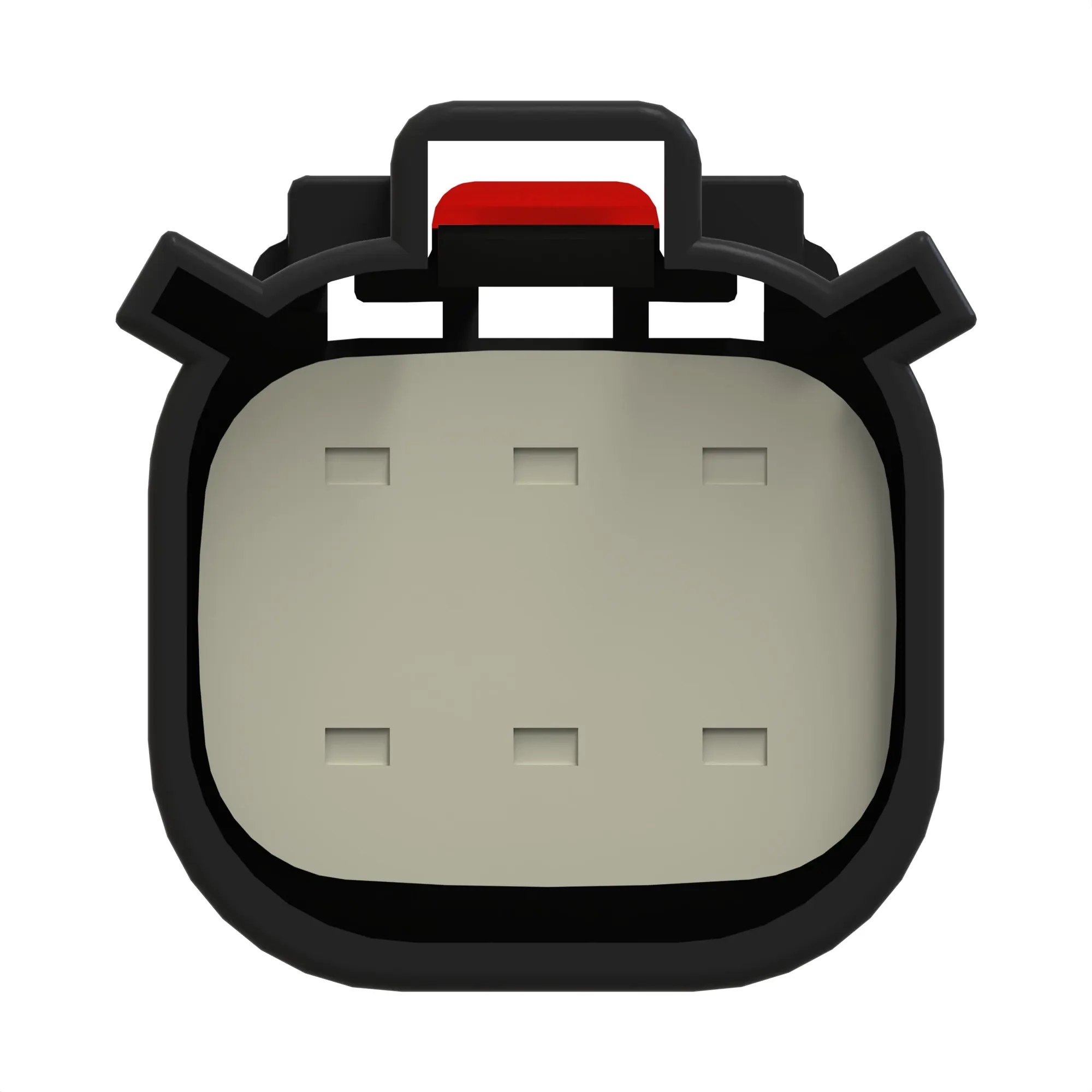 CONN MOLEX MX150 6W FS BLK PLSTC