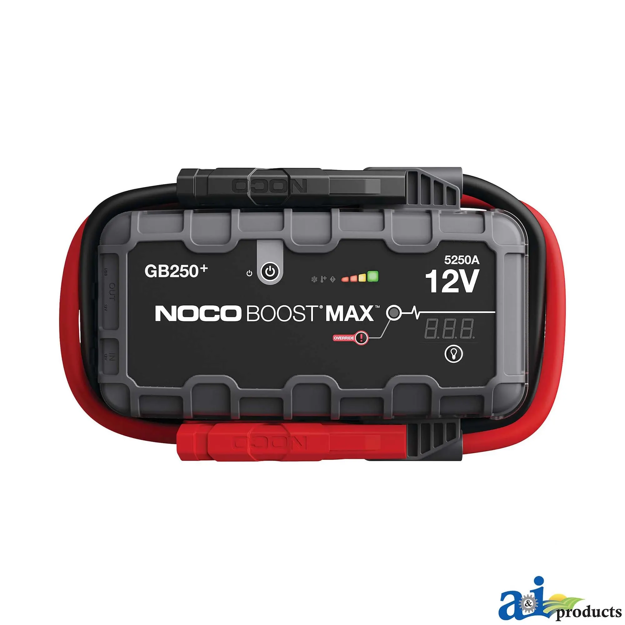 A&I Products NOCO Lithium Jump Starter, 12 Volt, 5250 Ampere - A-GB250