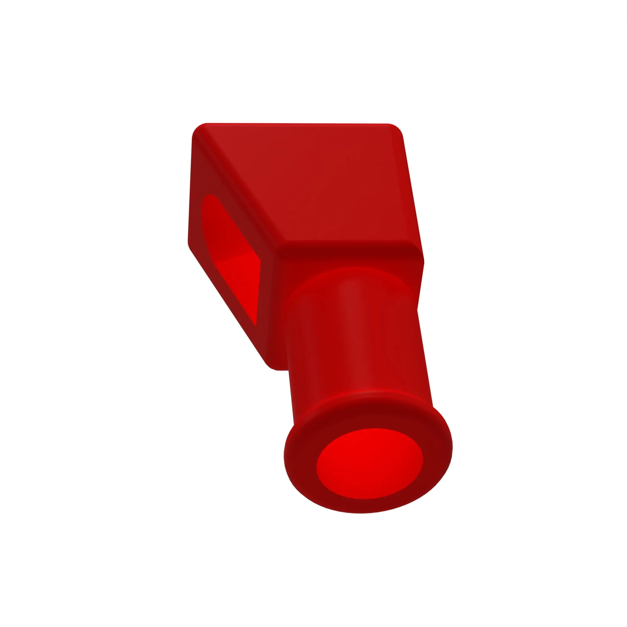 COVER ELLTRON 4900 RED PLASTIC