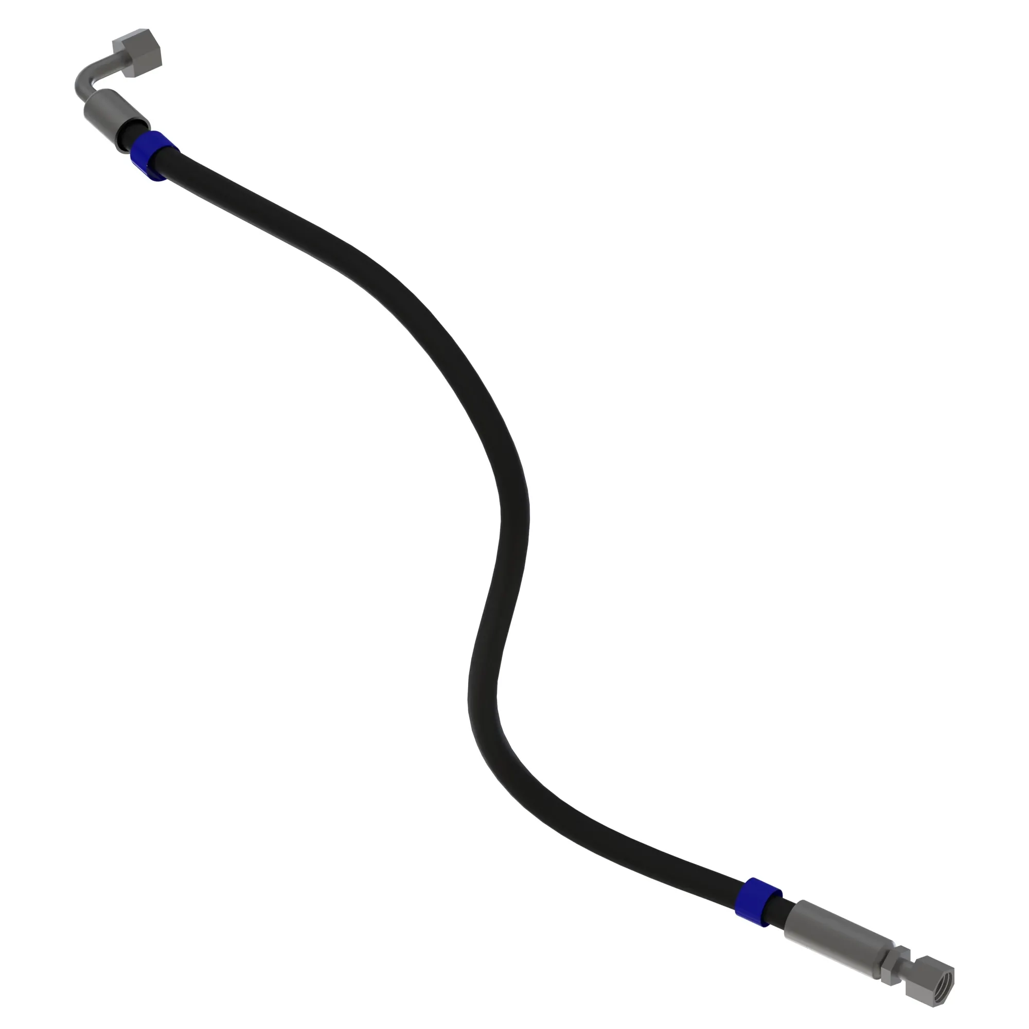 John Deere Fabricated Traction Control Hydraulic Hose (R1) - AN305952
