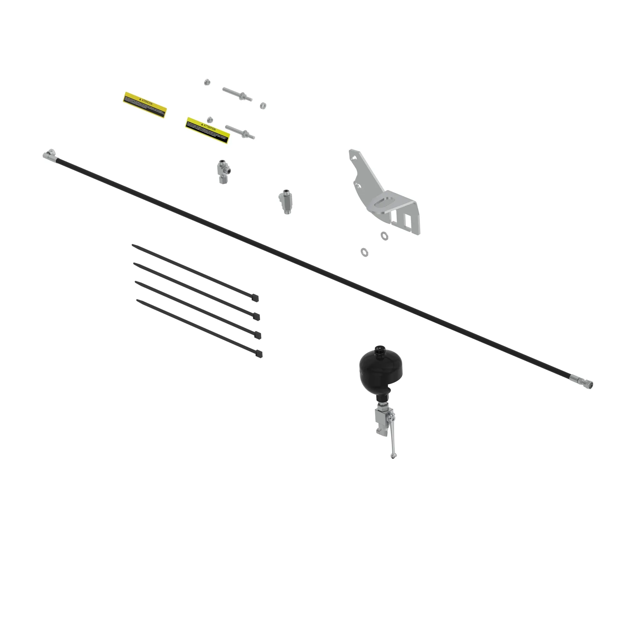 John Deere Loader Suspension Attachment with Manual ON/OFF Switch - BW17005