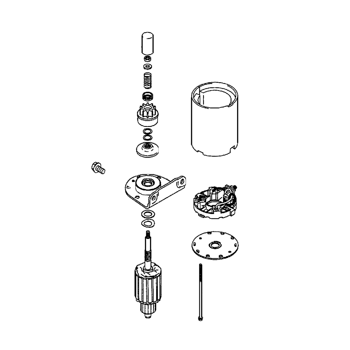 John Deere Starter Motor - MIA11563