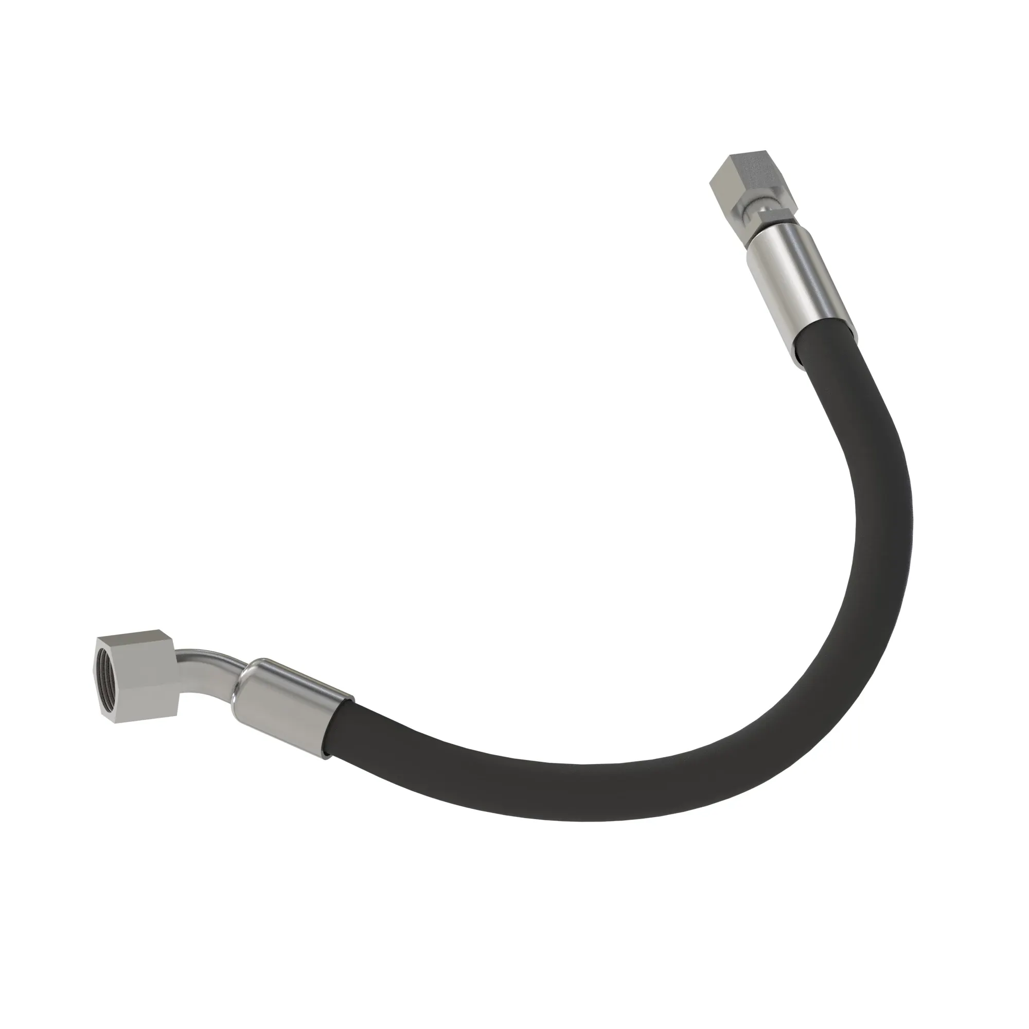 John Deere Transmission Cooler Hydraulic Hose - AN406057