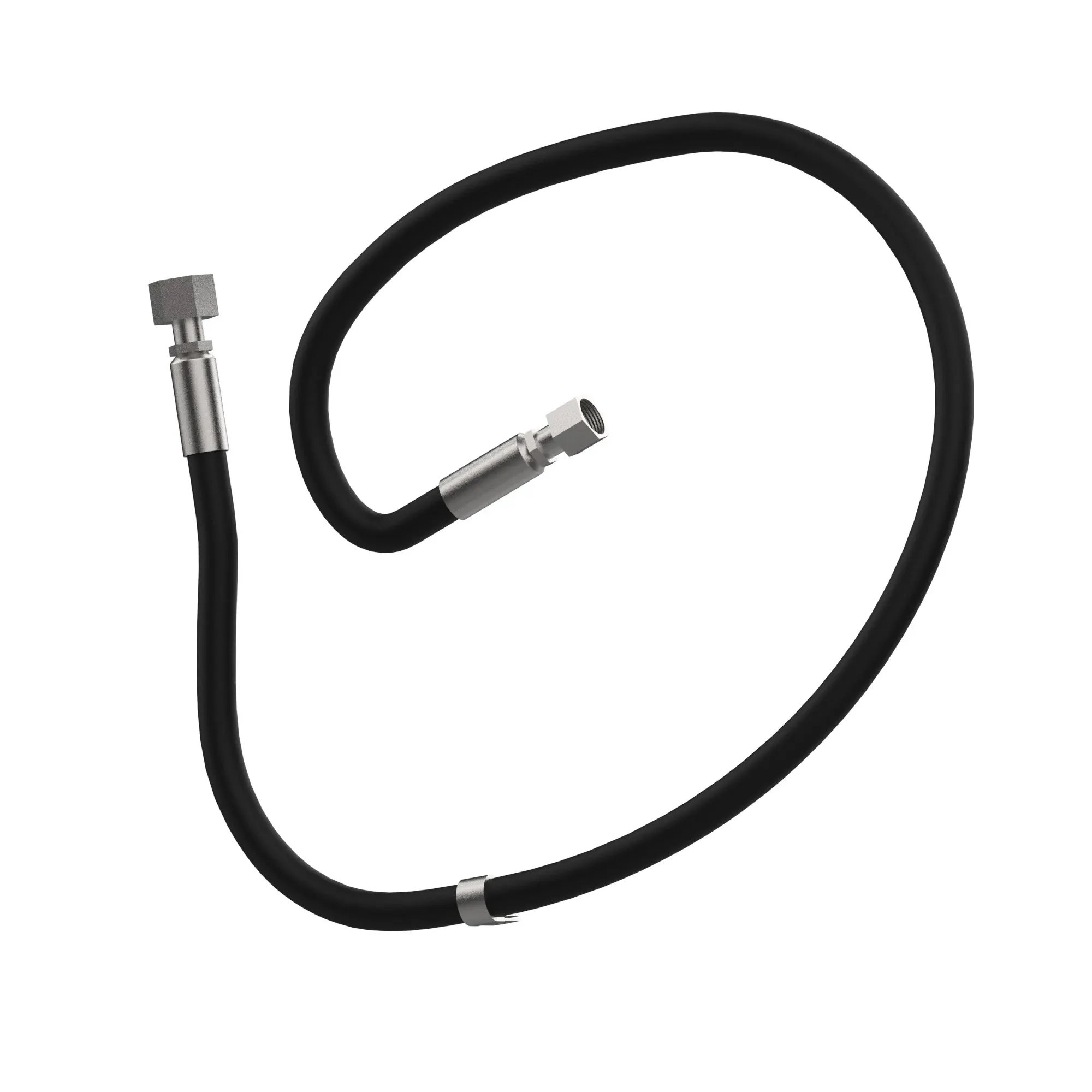 John Deere Front Feed Roller Motor Hose - AXT17912