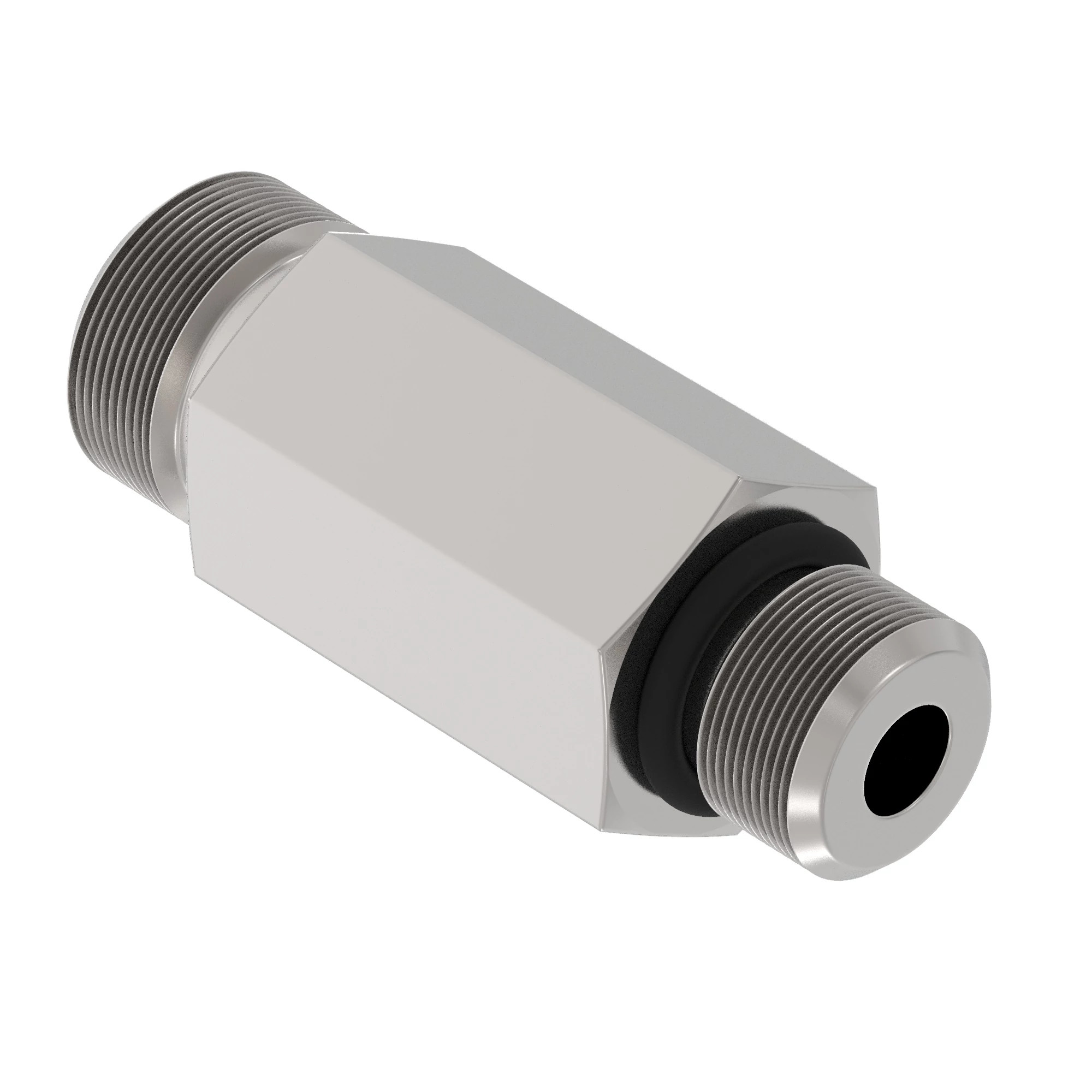 John Deere Stud Straight Long Hexagonal Adapter Fitting - RE258212