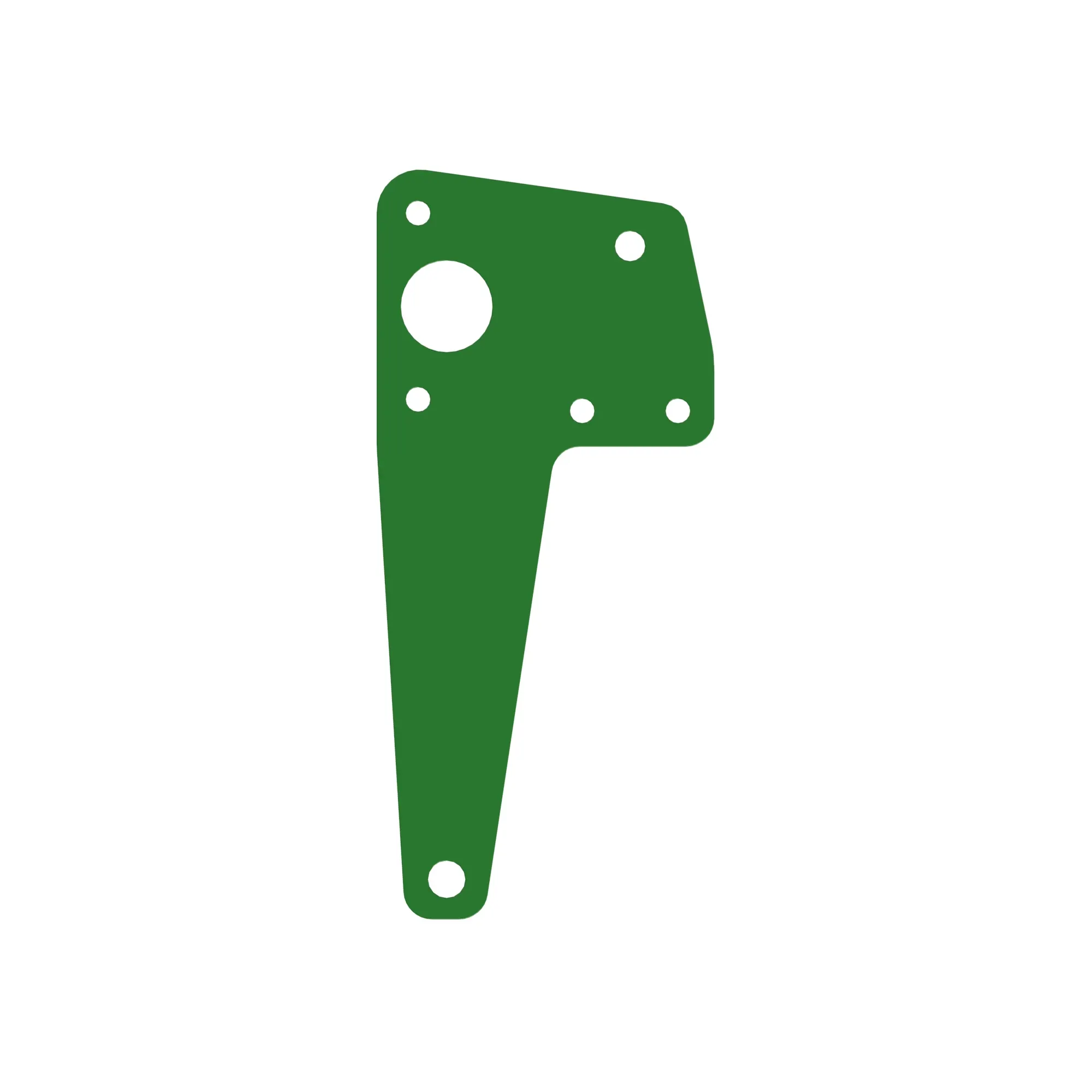 PLATE, REAR MIDDLE BREAKER