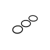 John Deere Solenoid Valve O-Ring Kit - RE276475