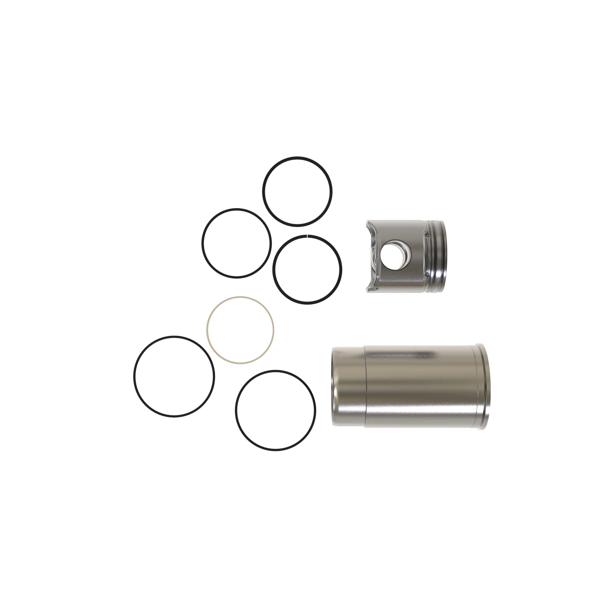 CYL LINER  PISTON W/RINGS (SD)