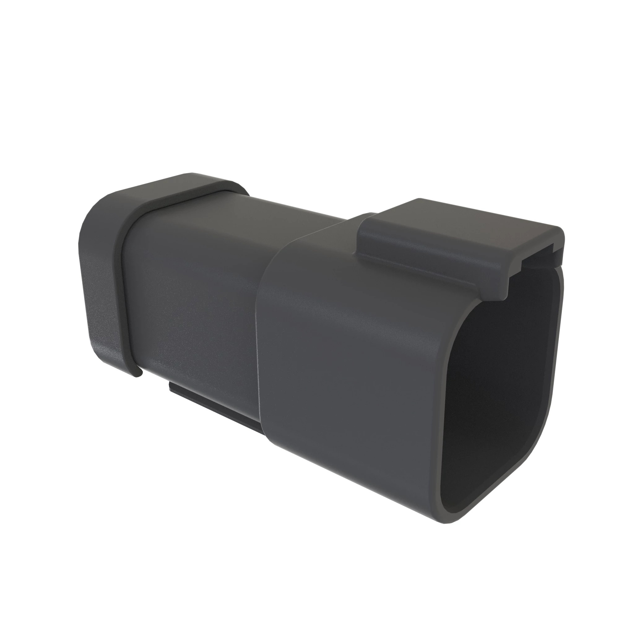 CONN DEUTSCH DT 6W FS BLK PLSTC