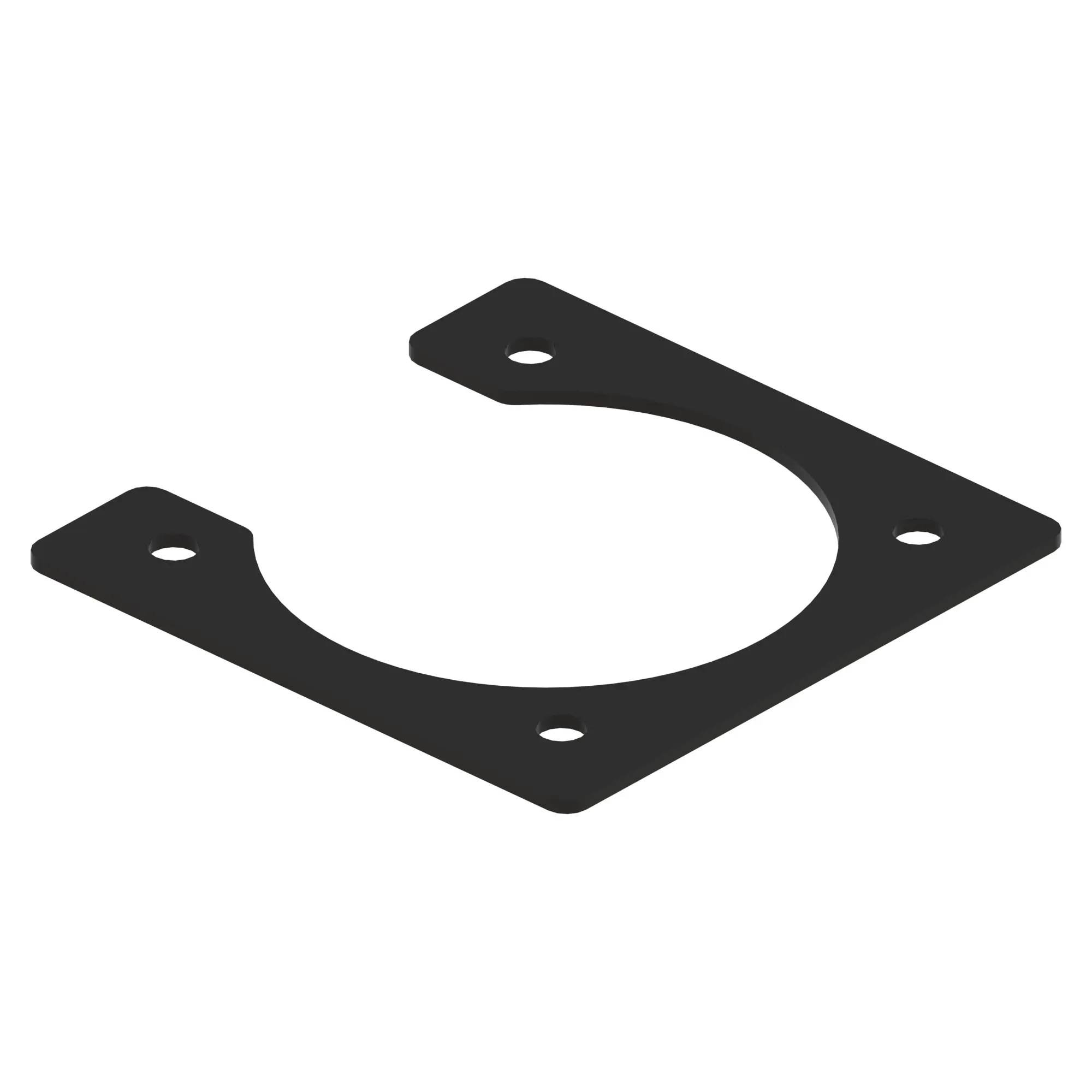 John Deere Hoses Bracket Plate - F663348