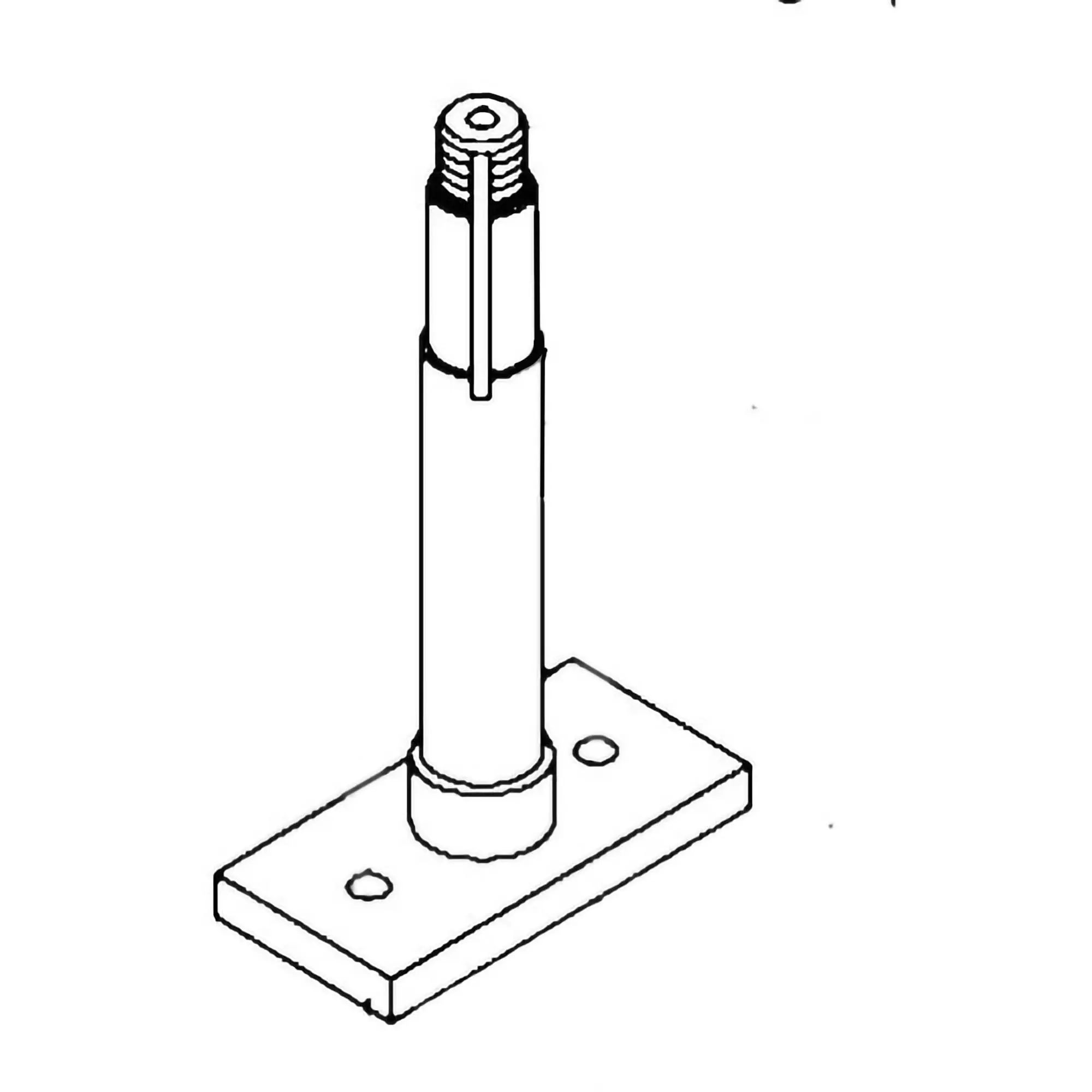 John Deere Blade Spindle Shaft - 5WP52852