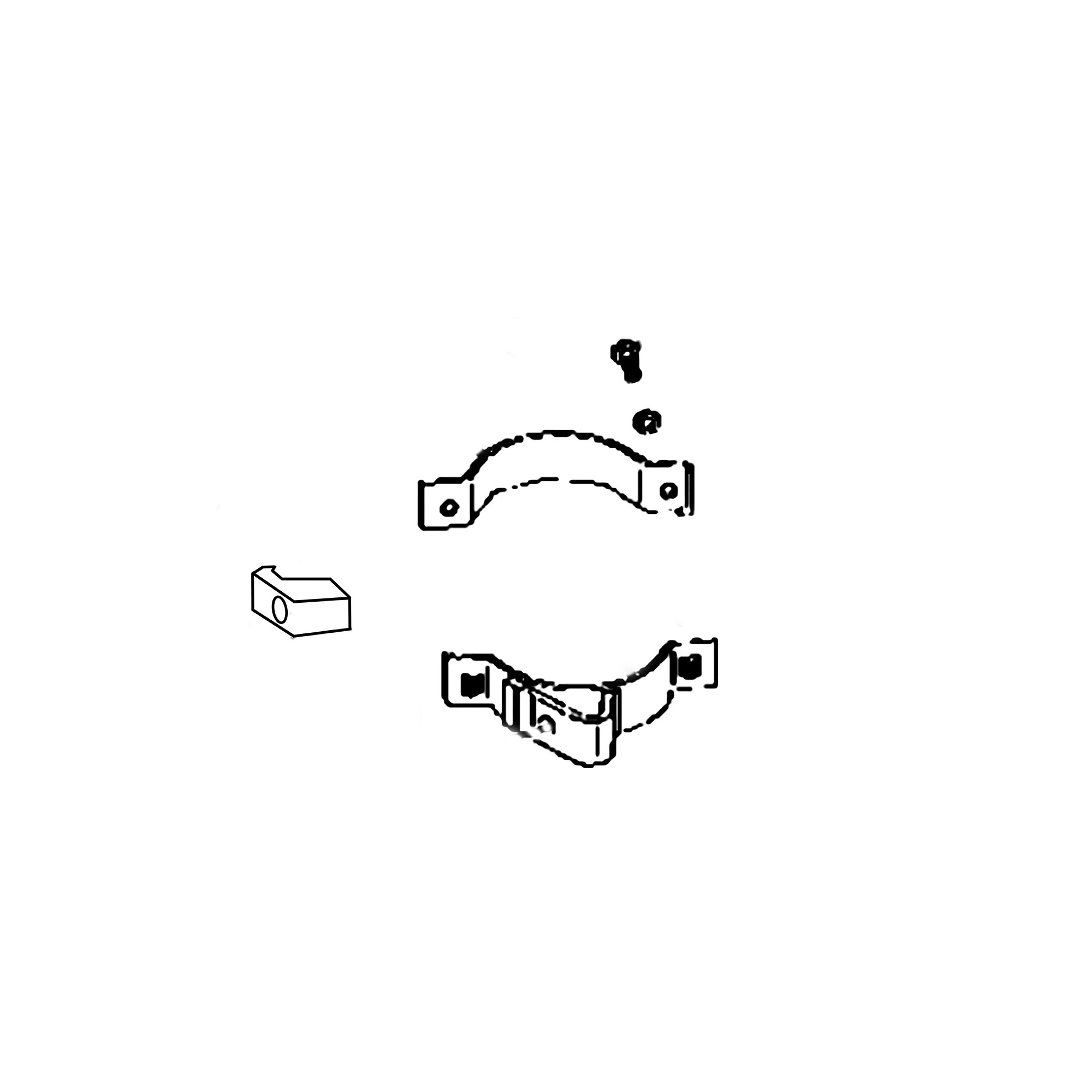 John Deere Cylinder Clamp - 0789209