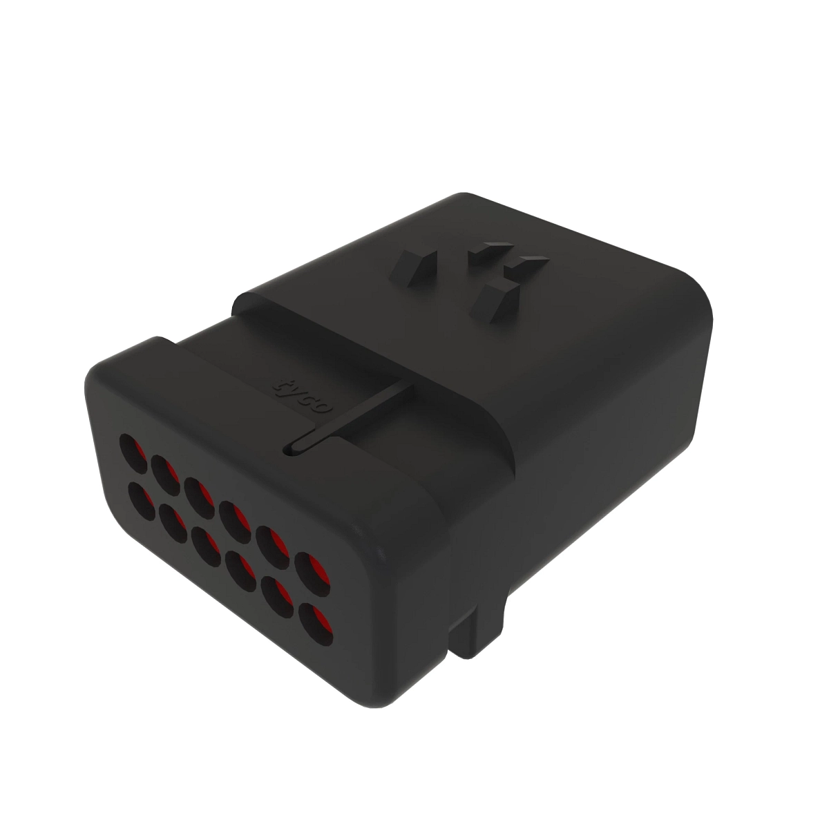 TYCO AMPSEAL16 12W PIN SLD RED PLST