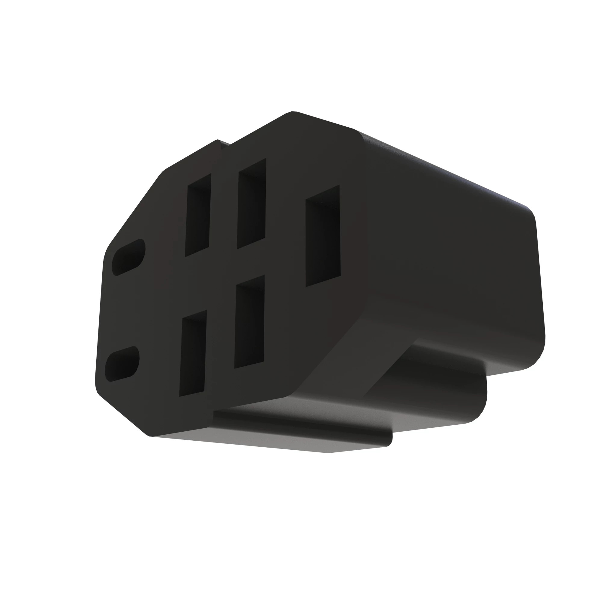 CONN MOLEX MFITJR 5W F NTRL NYLON