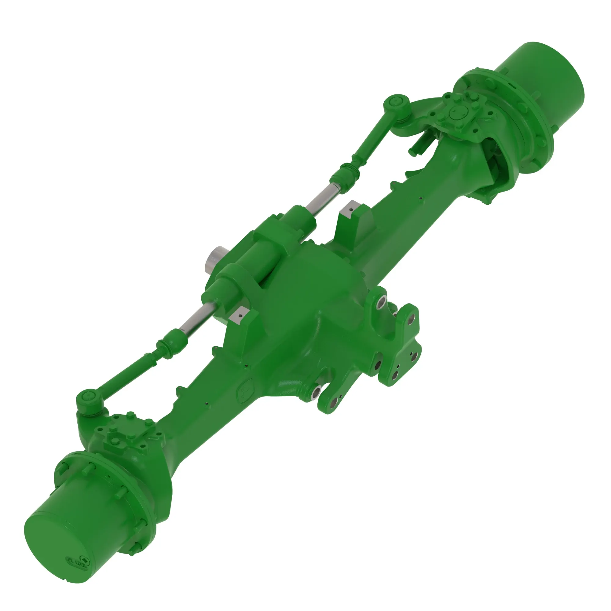 MFWD I=13.125/TLS/BRAKE (DANA 733/10088327), M18 steering cylinder ports