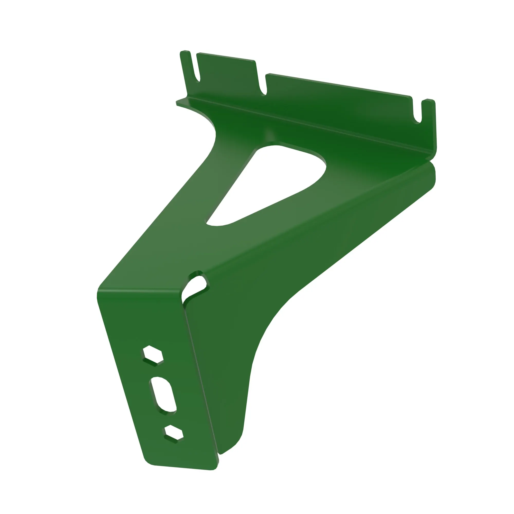 John Deere Ladder to Cab Frame Right Side Bracket - HXE150793