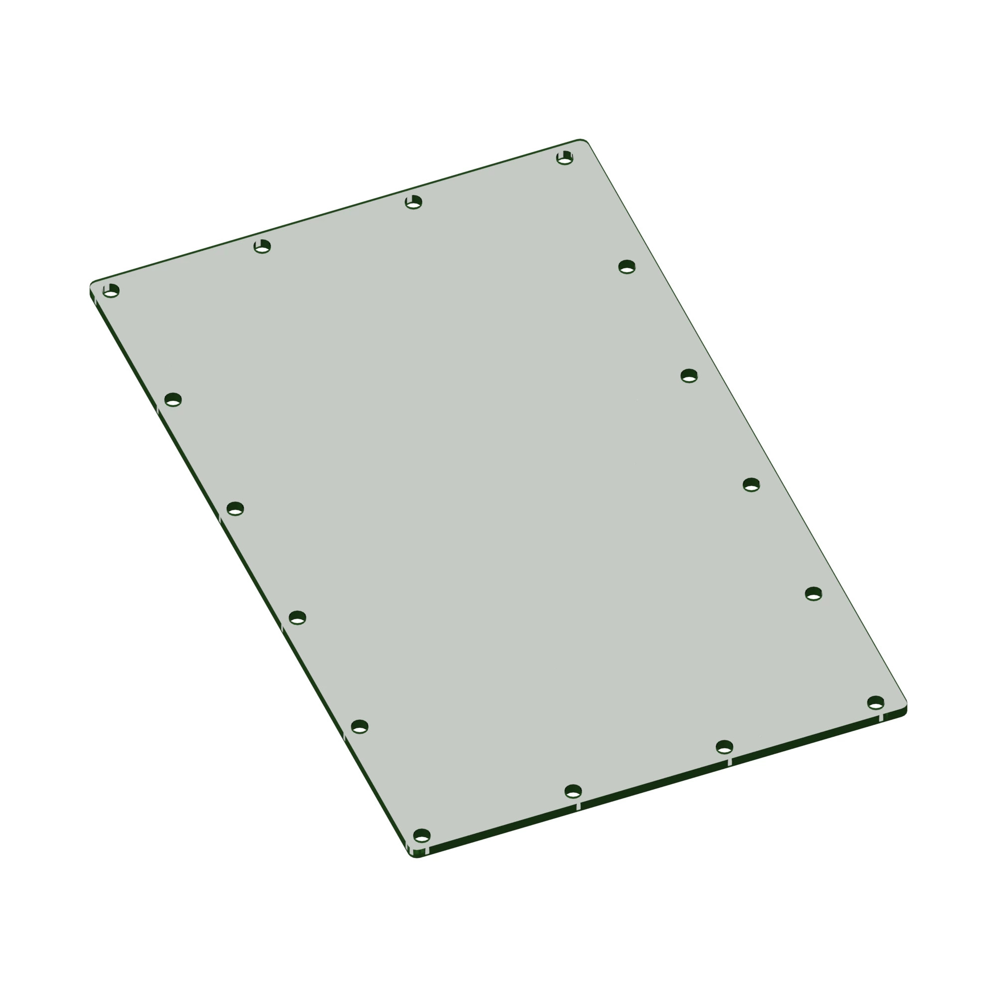 WINDOW, LH REAR