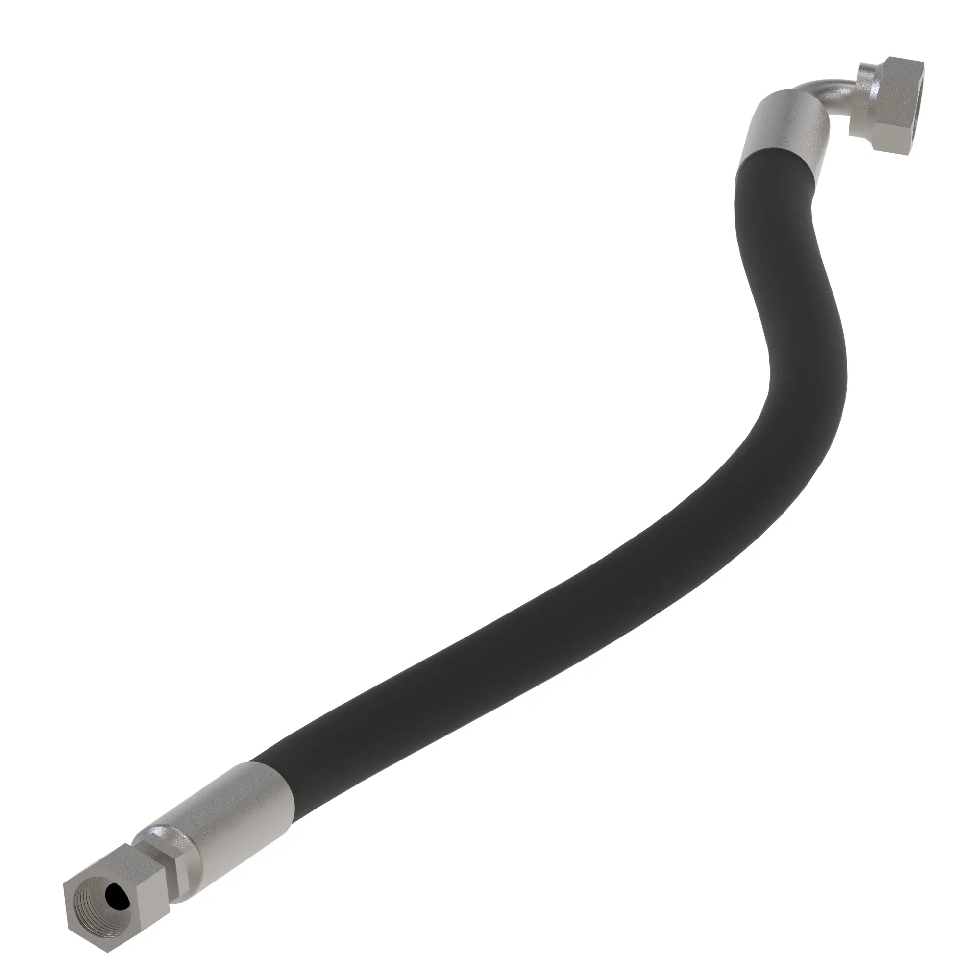 John Deere Fabricated Fuel Hydraulic Hose - AT503705