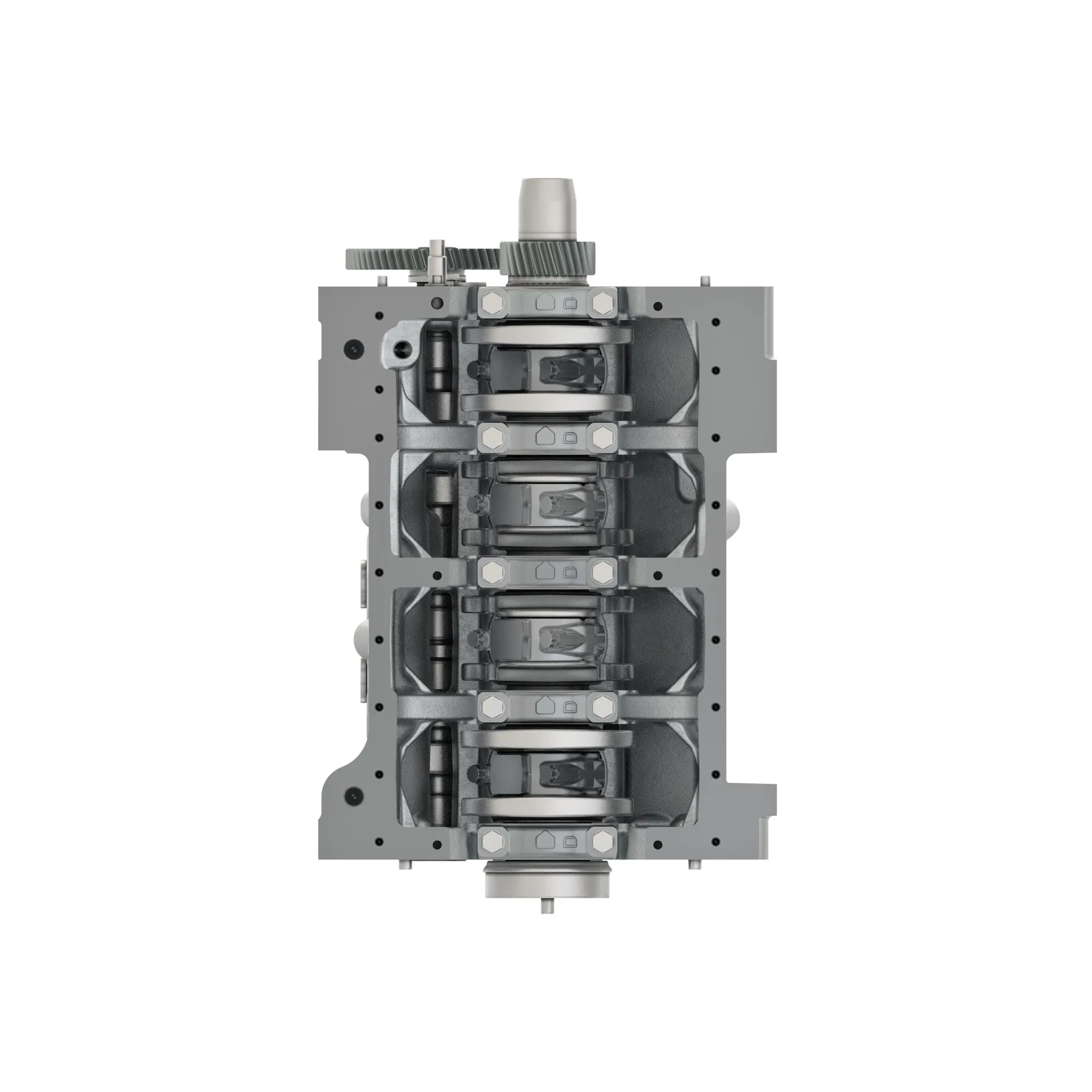 SHORT BLOCK ASSEMBLY, ENGINE OVERHA