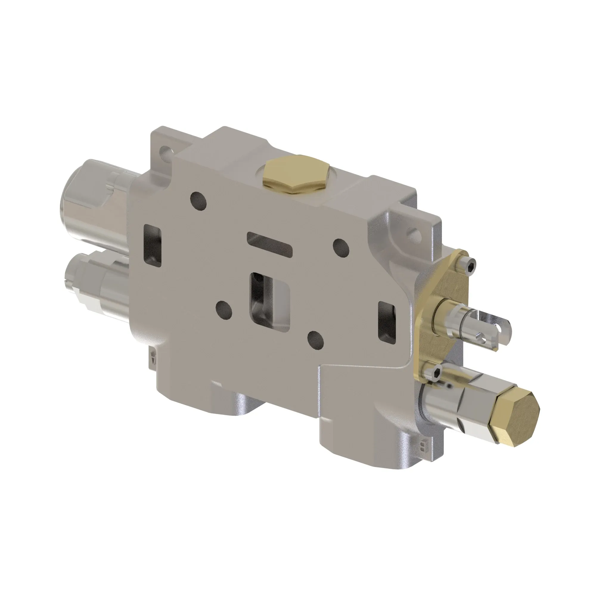 SECTION, 4-WAY ARCH HYDRAULIC VALVE