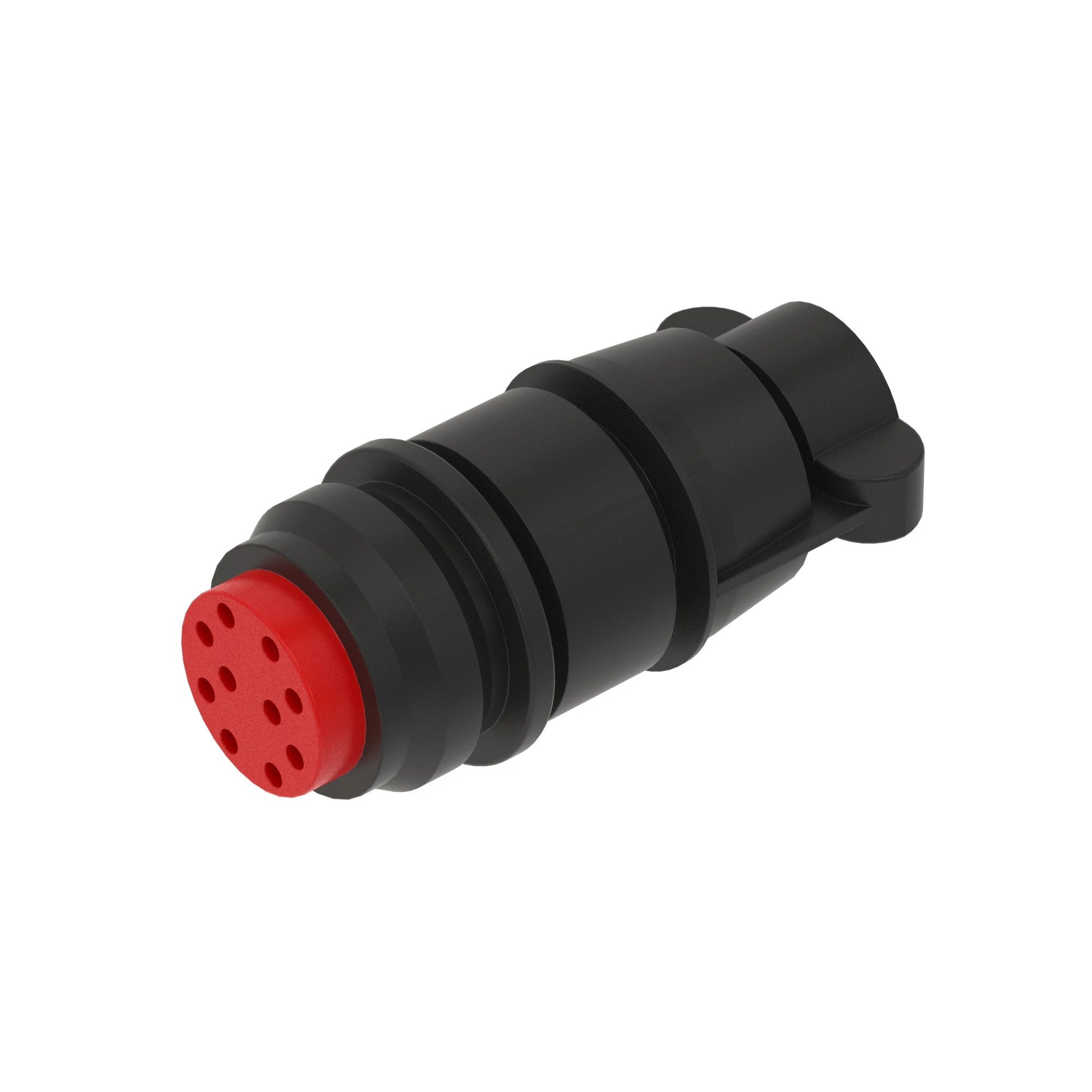 CONN AMPHENOL AC 10W FS BLK PLSTC