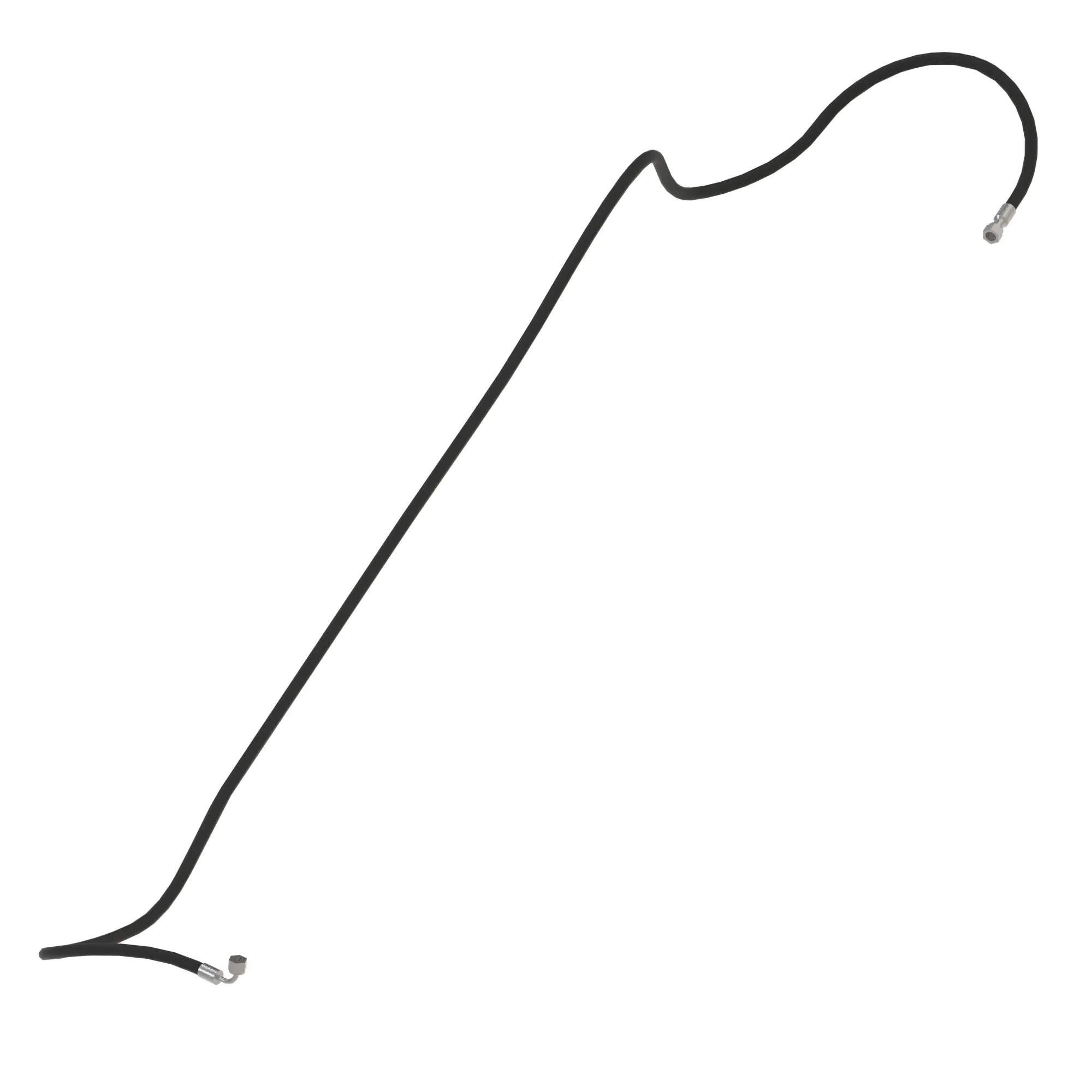 John Deere Reinforced with Metal Rubber Hydraulic Hose - F060970