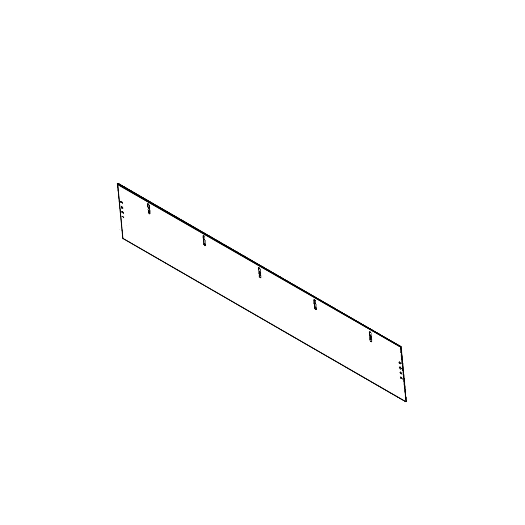 John Deere Front Hood Assembly Flap - T415748