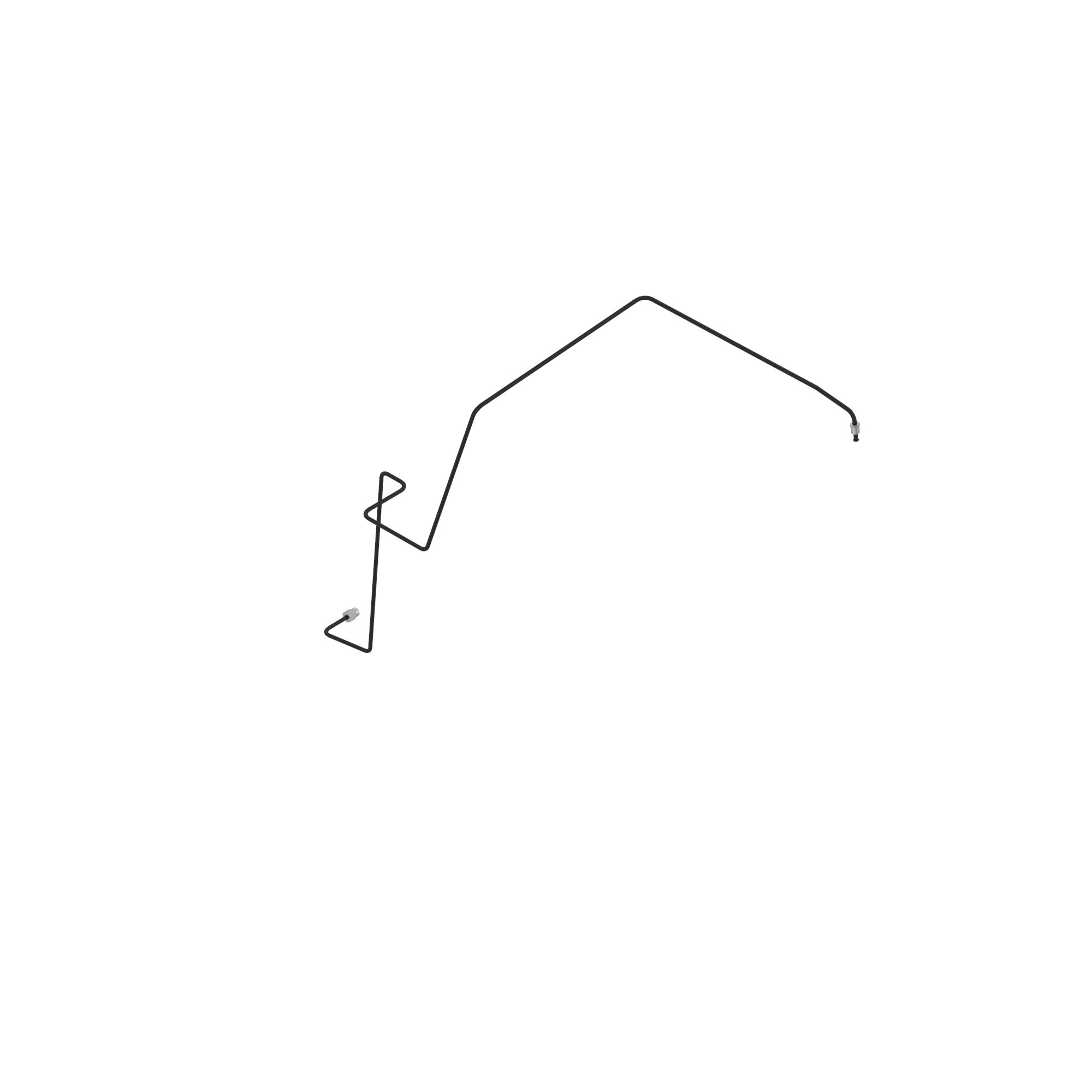 John Deere Master Cylinder to Reservoir Brake Line, Right Side - AH172017