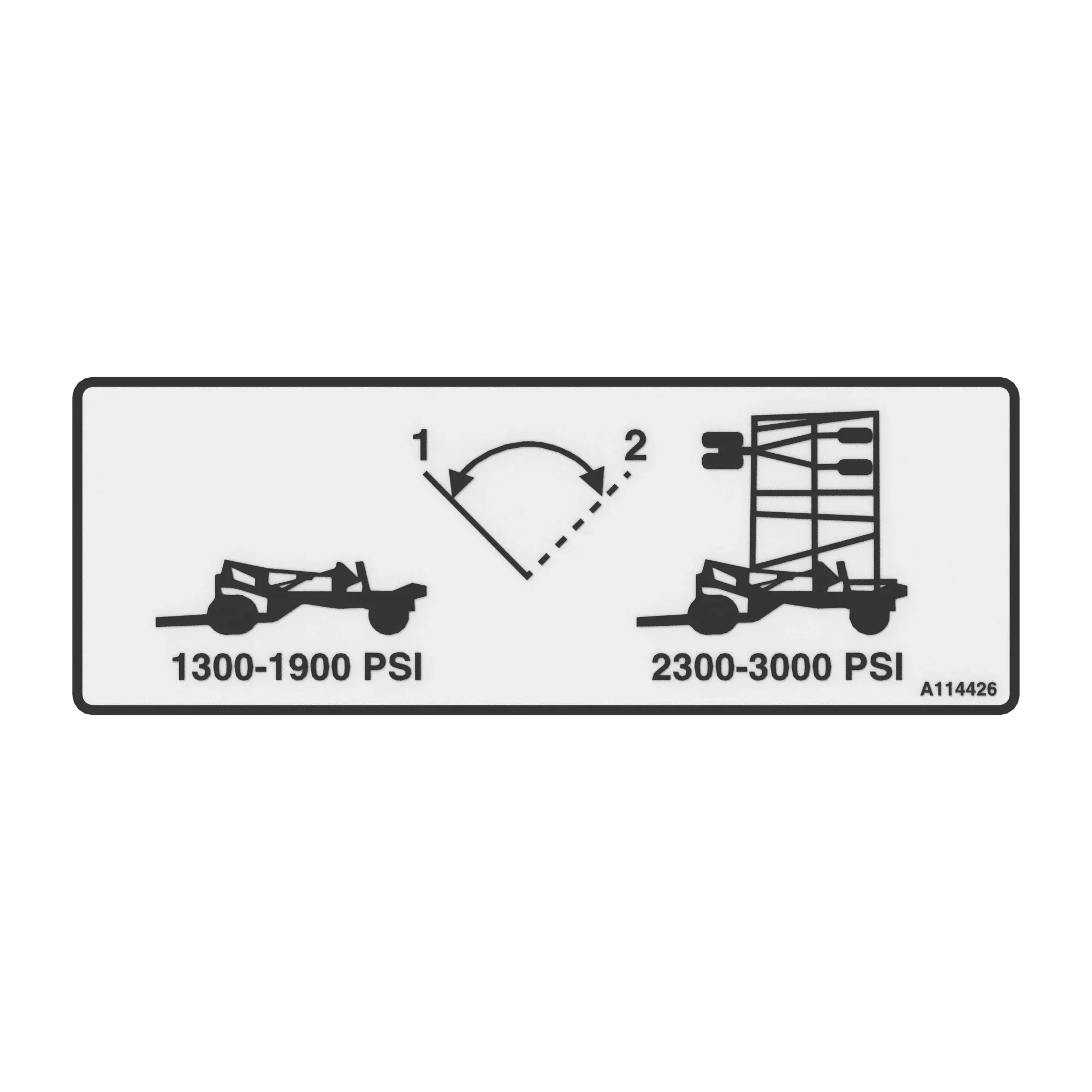 John Deere Information Sign - A114426