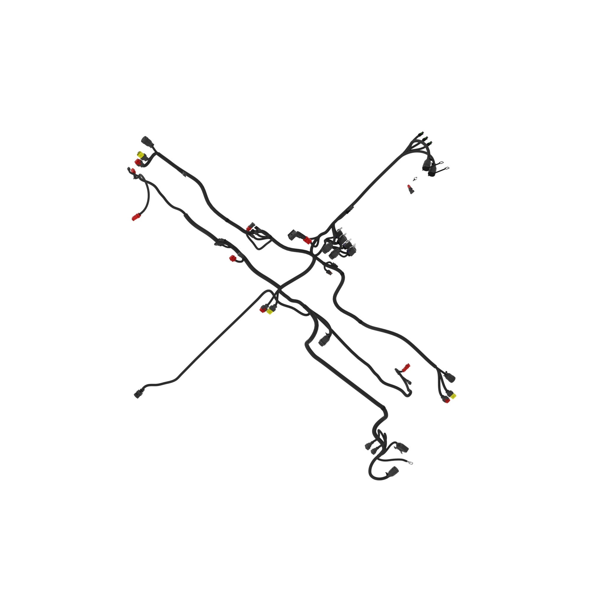 WIRING HARNESS, HARNESS, CENTER BAC