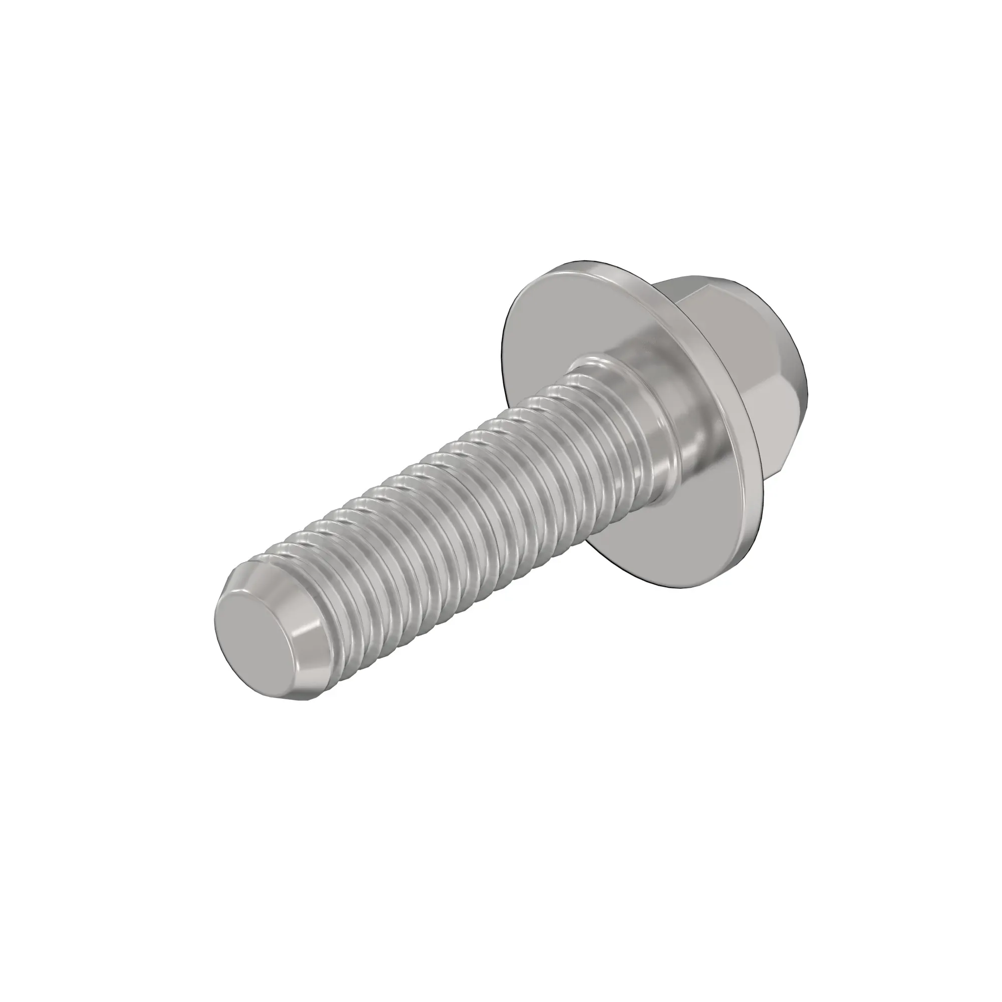 John Deere Hexagonal Head Flanged Screw, M6 X 20 - L156151
