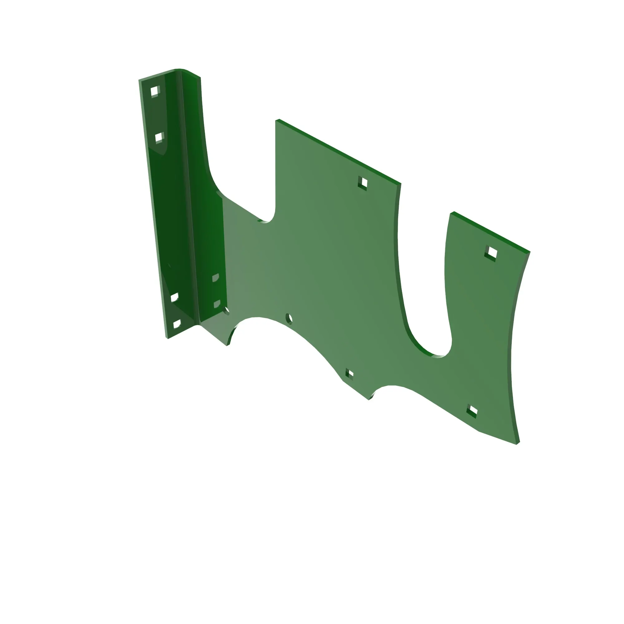 John Deere Left Side Feed Roll Wear Plate - AZ101960