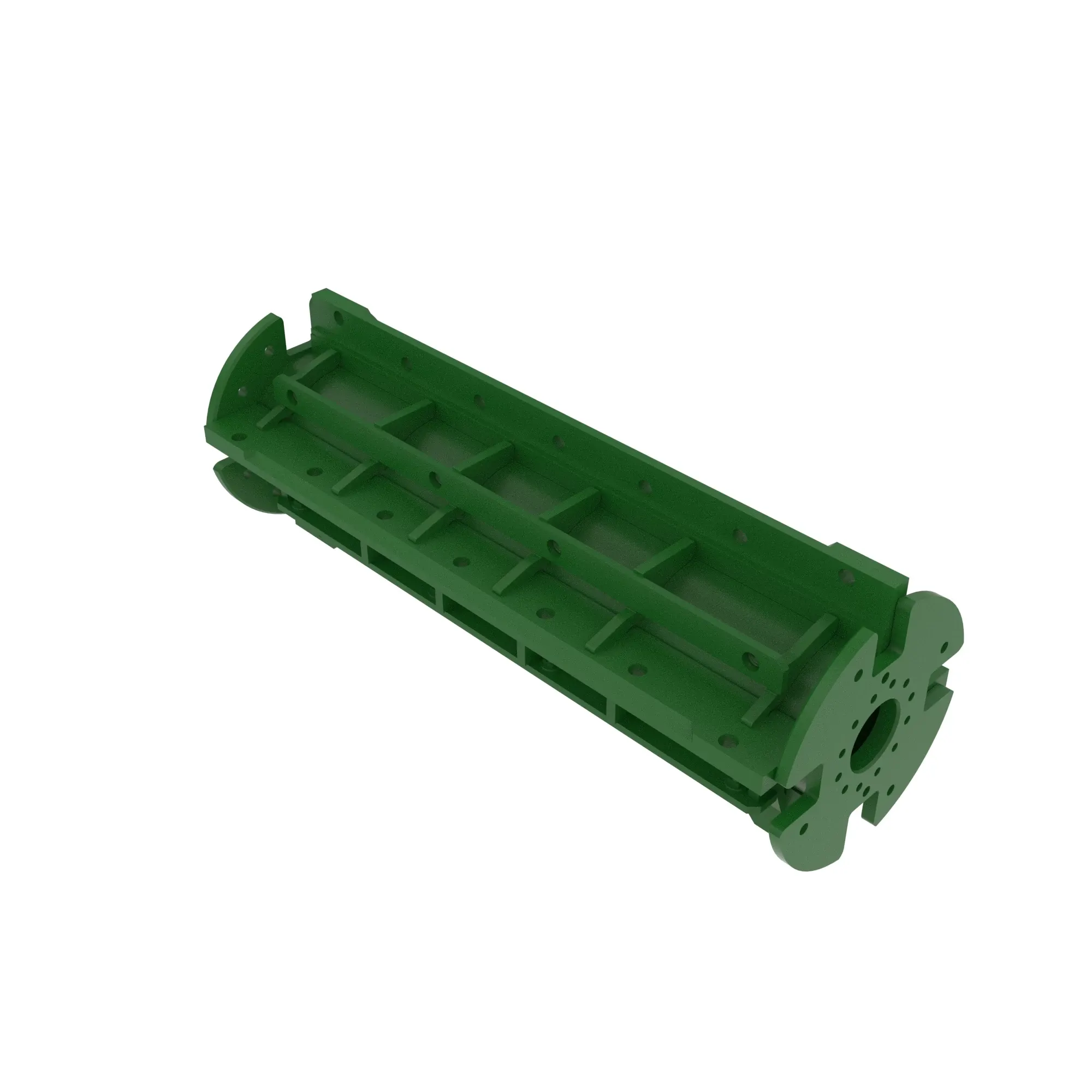 John Deere Top Machined Chopper Drum - AXT11093