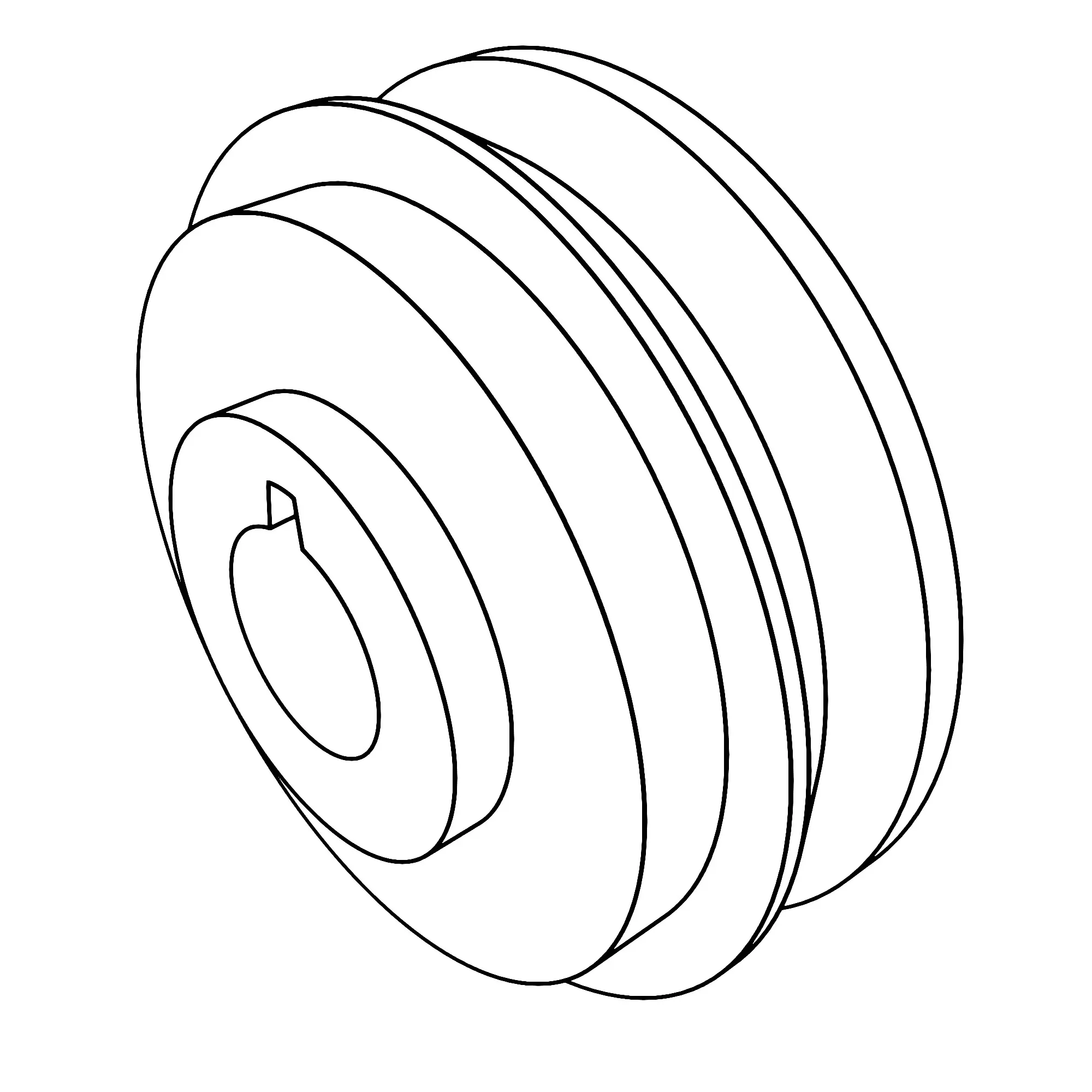 John Deere Generator Pulley - R11189