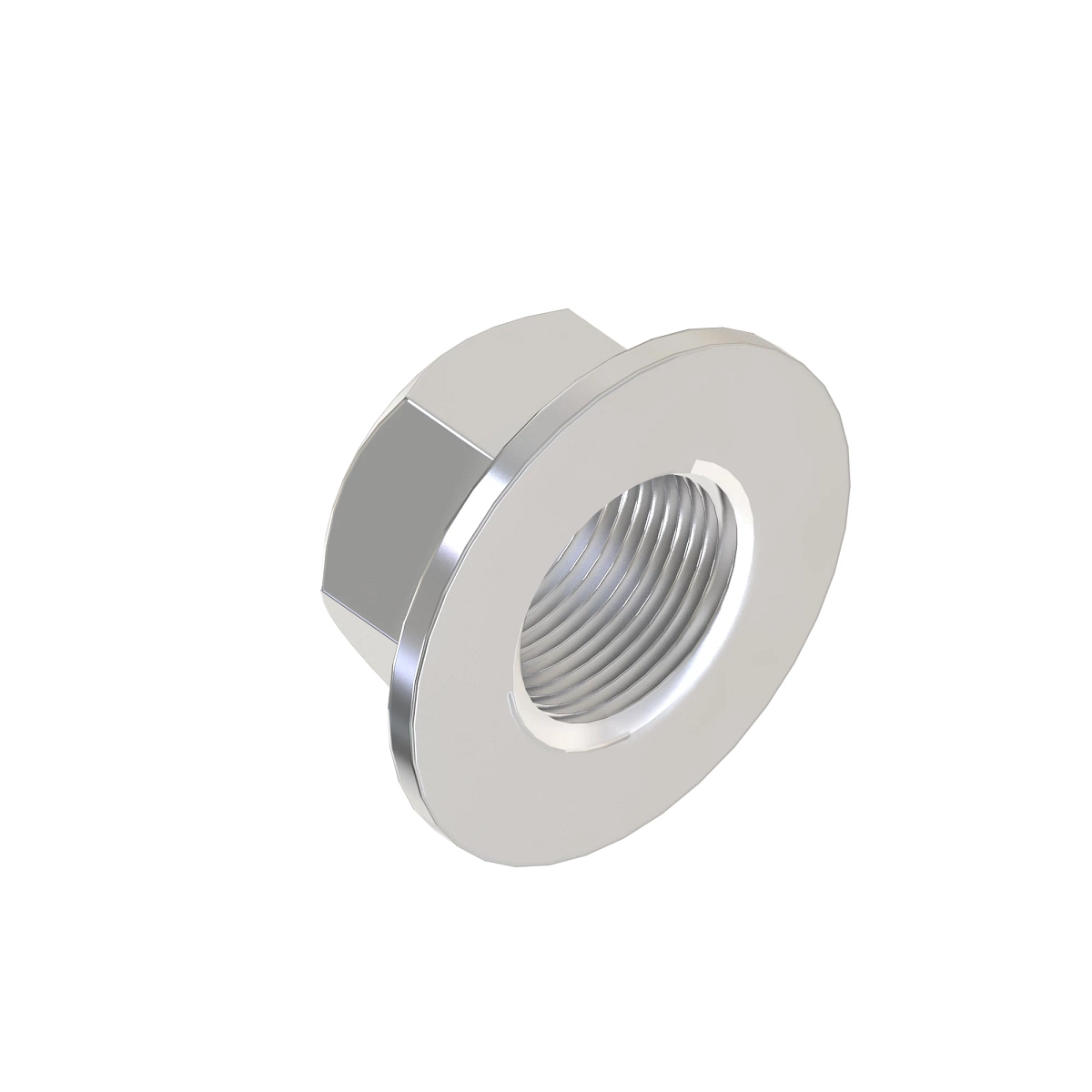 Nut, Metric, Hex Fl, Self Locking