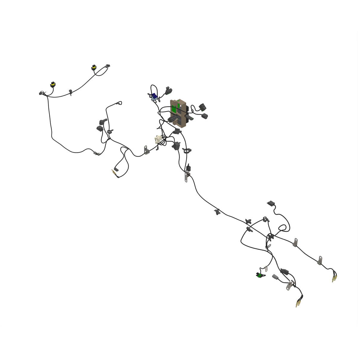 1023E MAIN CHASSIS WIRING HARNESS