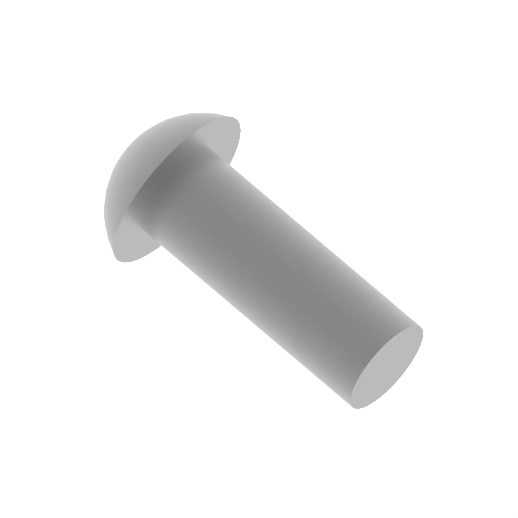 RIVET, SOLID, BUTTON HEAD