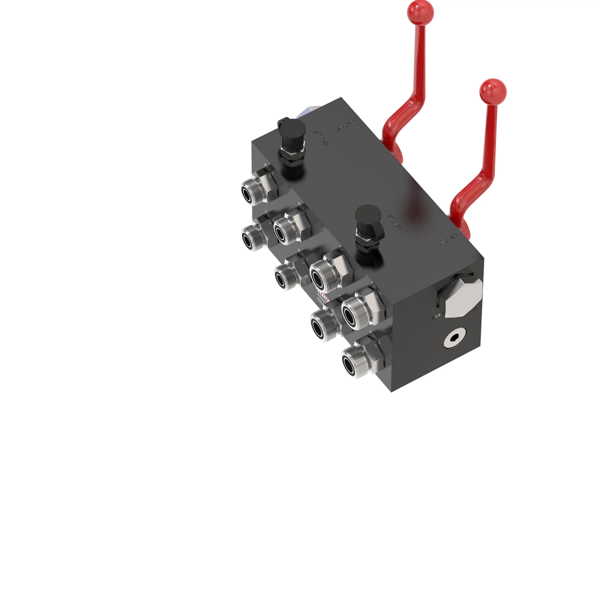 Manual Hydraulic Valve, Dual