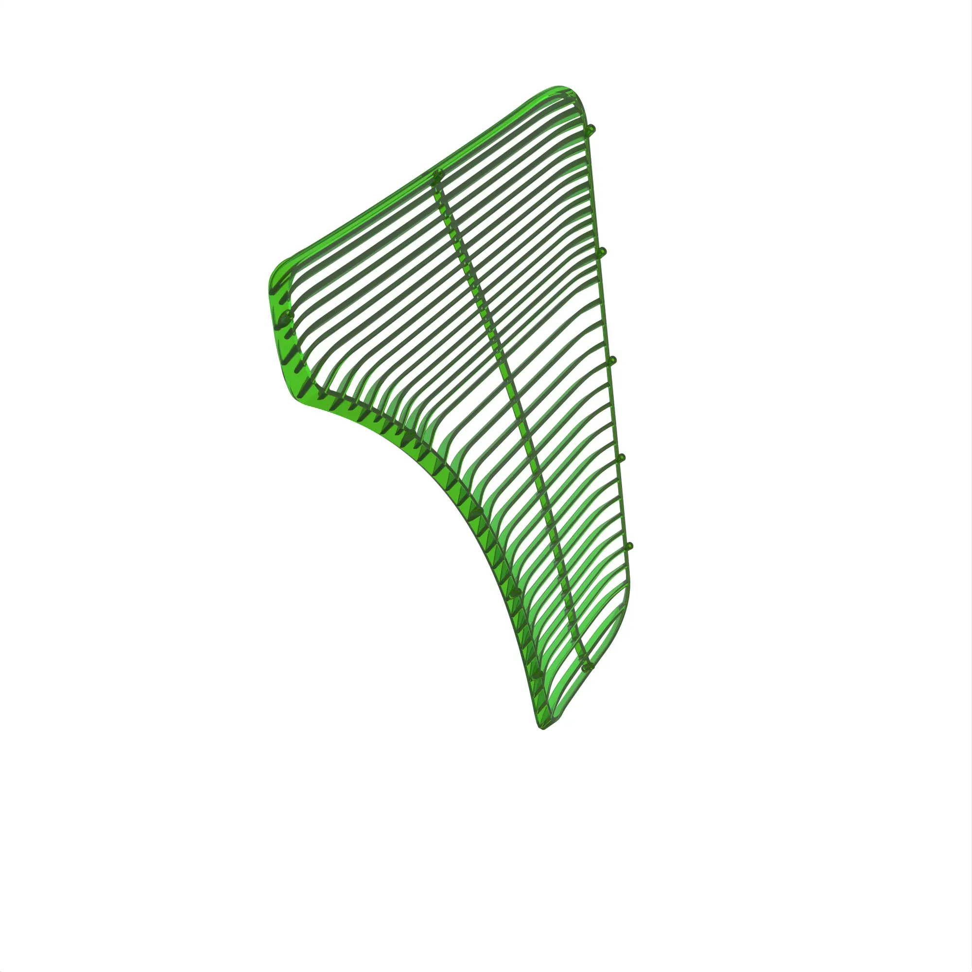 John Deere Hood Panel Louver, Right Side - R166663